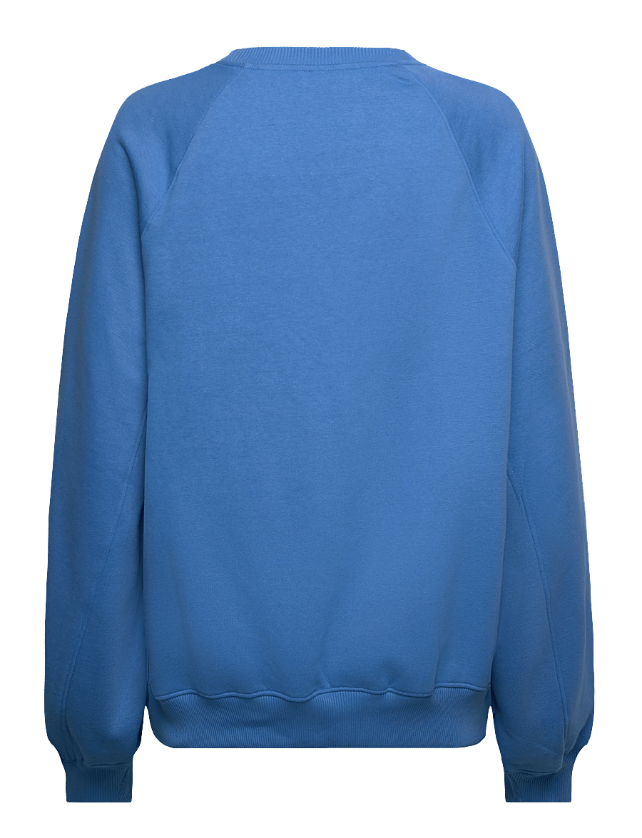 Weekday - Loose Heavy Sweater - sweatshirts - bright blue - 1