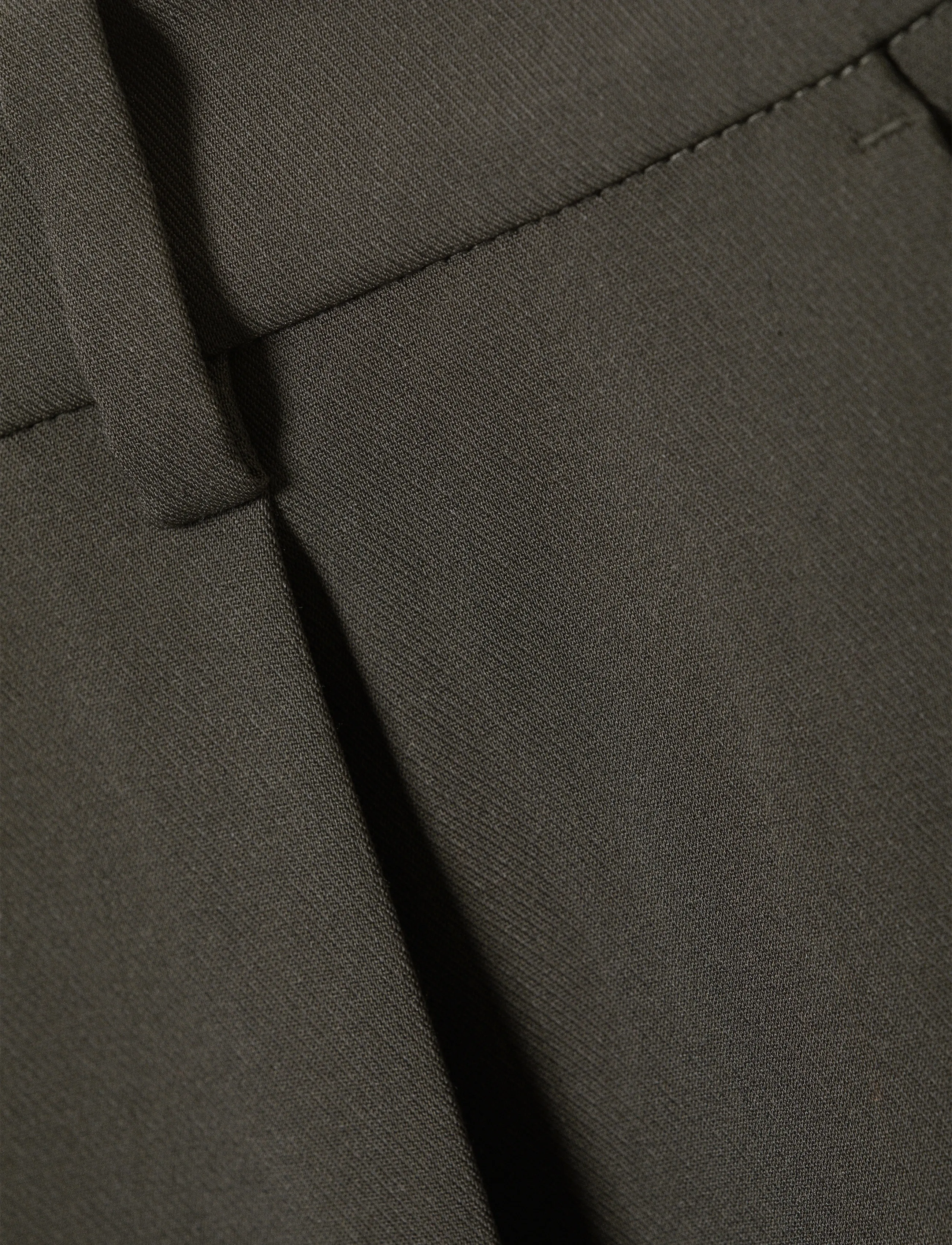 Weekday - Low Waist Wide Suiting Trousers - puvunhousut - mole - 2