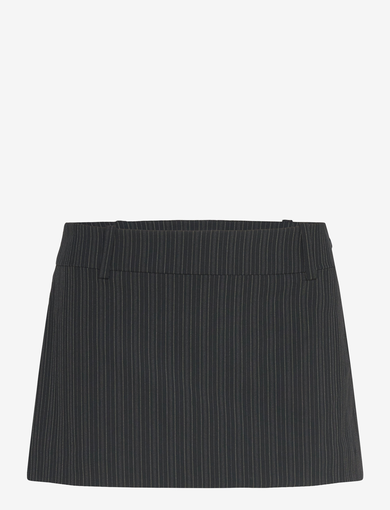 Weekday - Low Waist Mini Skirt - minihameet - black - 0