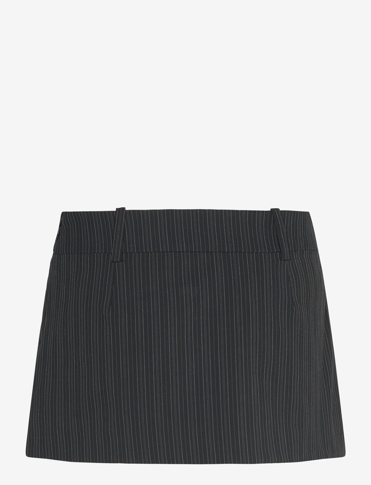 Weekday - Low Waist Mini Skirt - minihameet - black - 1