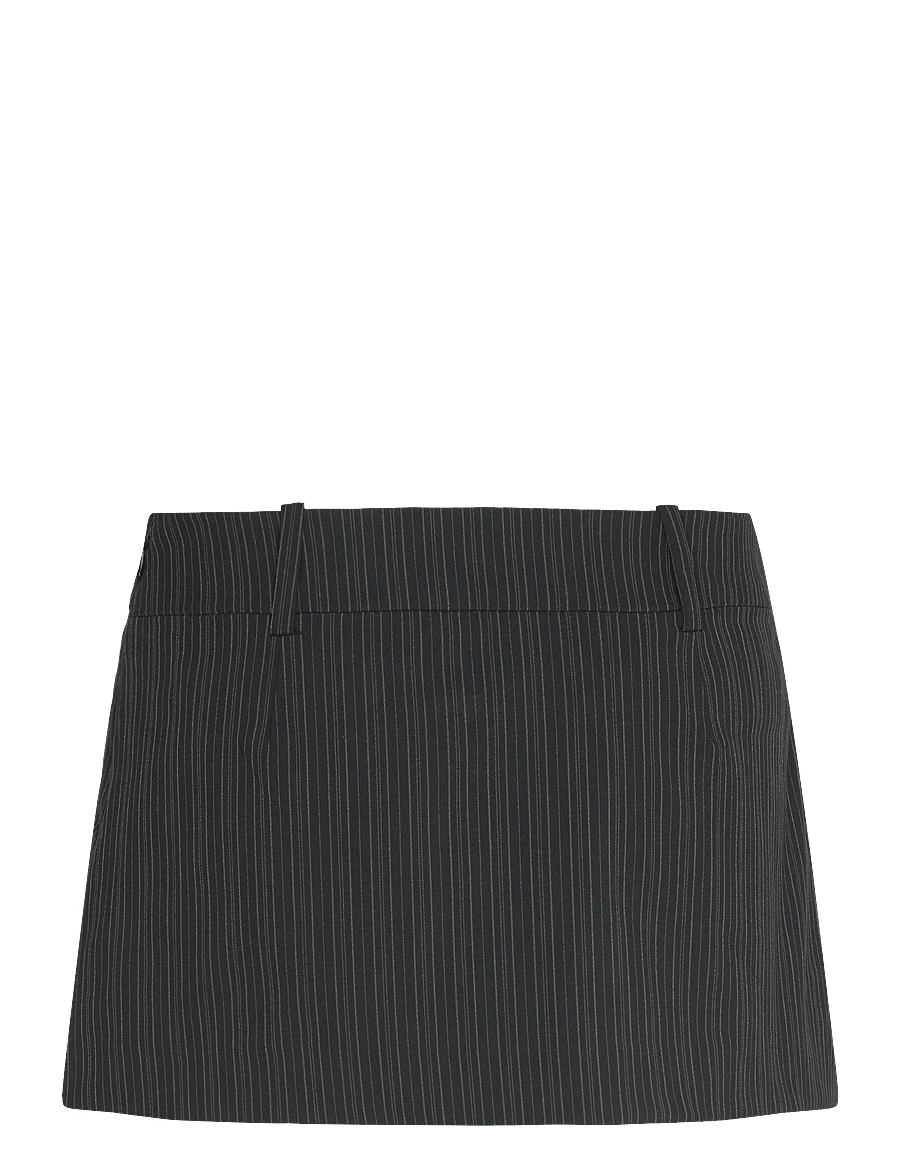 Weekday - Low Waist Mini Skirt - minihameet - black - 1