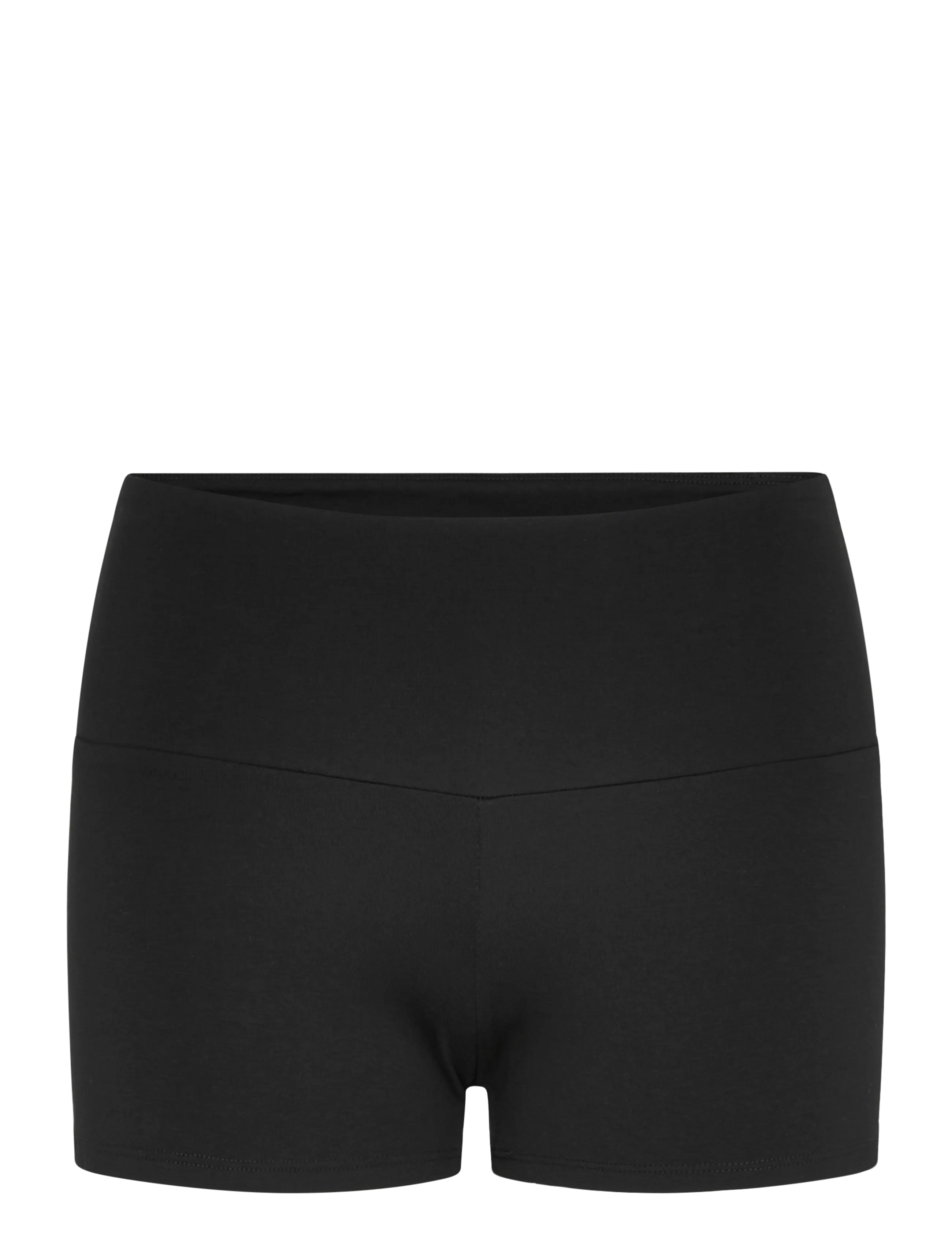 Weekday Low Hotpants - Casual shorts - BLACK / black