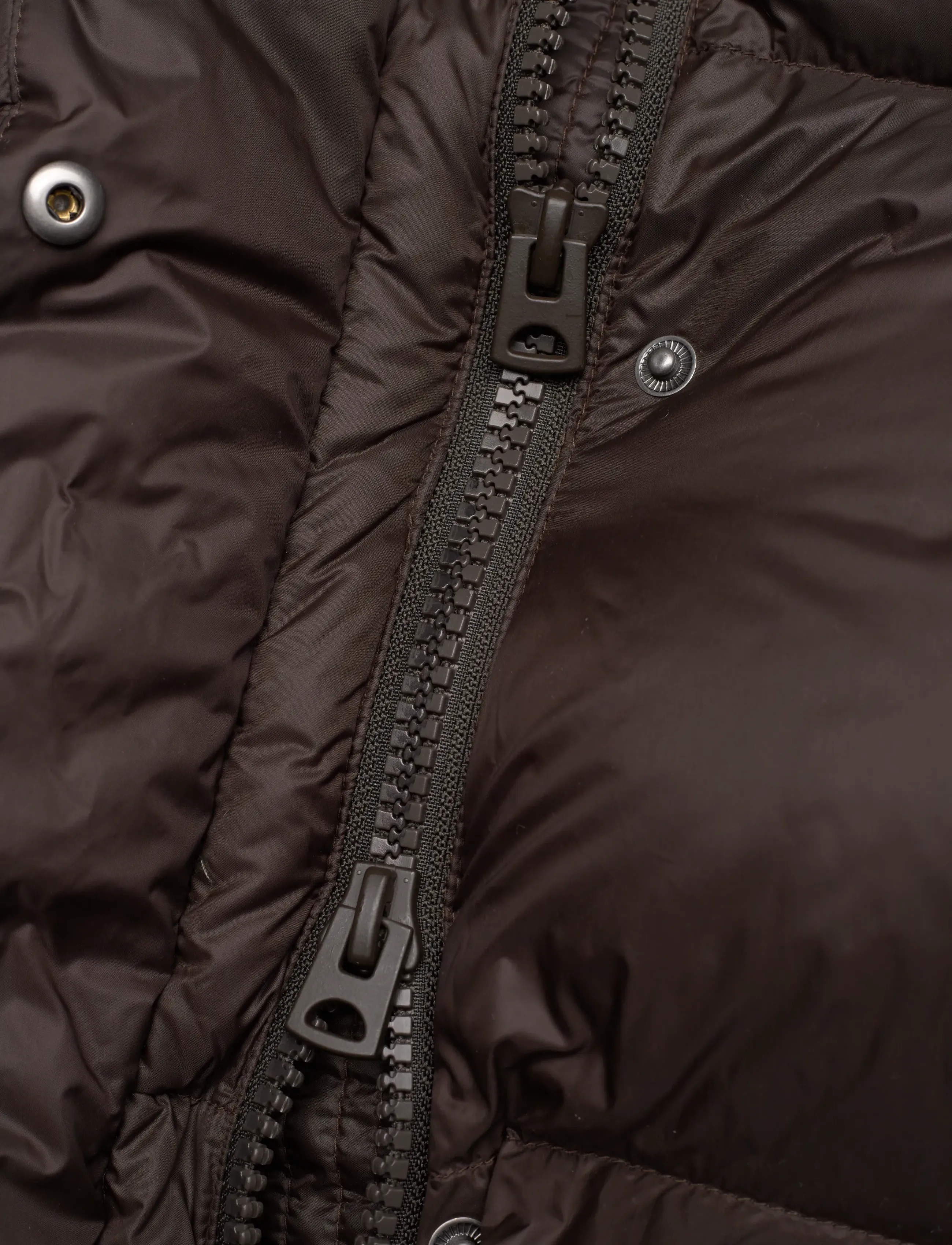 Weekday - Oversized Recycled Down Puffer Jacket - winterjacken - dark brown - 4