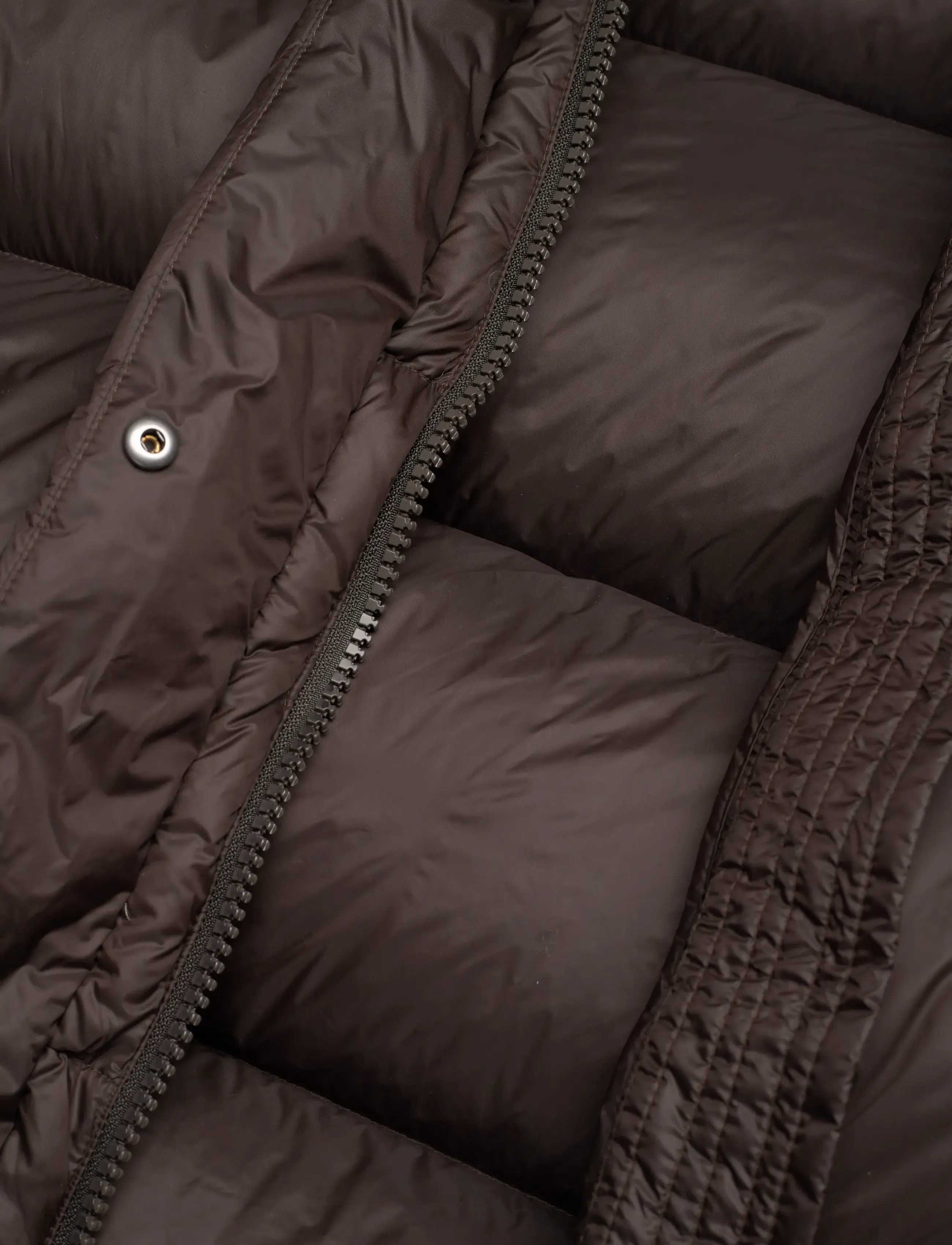 Weekday - Oversized Recycled Down Puffer Jacket - winterjacken - dark brown - 5