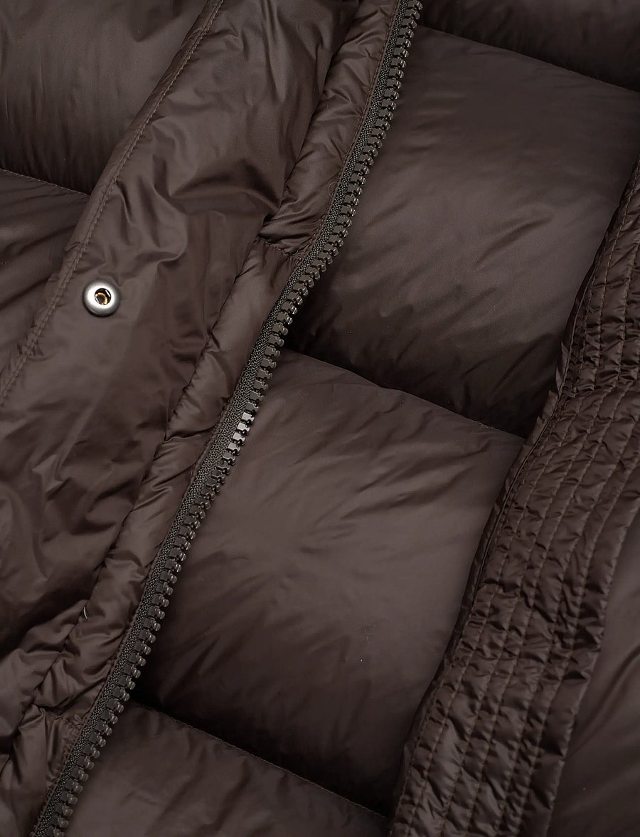 Weekday - Oversized Recycled Down Puffer Jacket - winterjacken - dark brown - 5