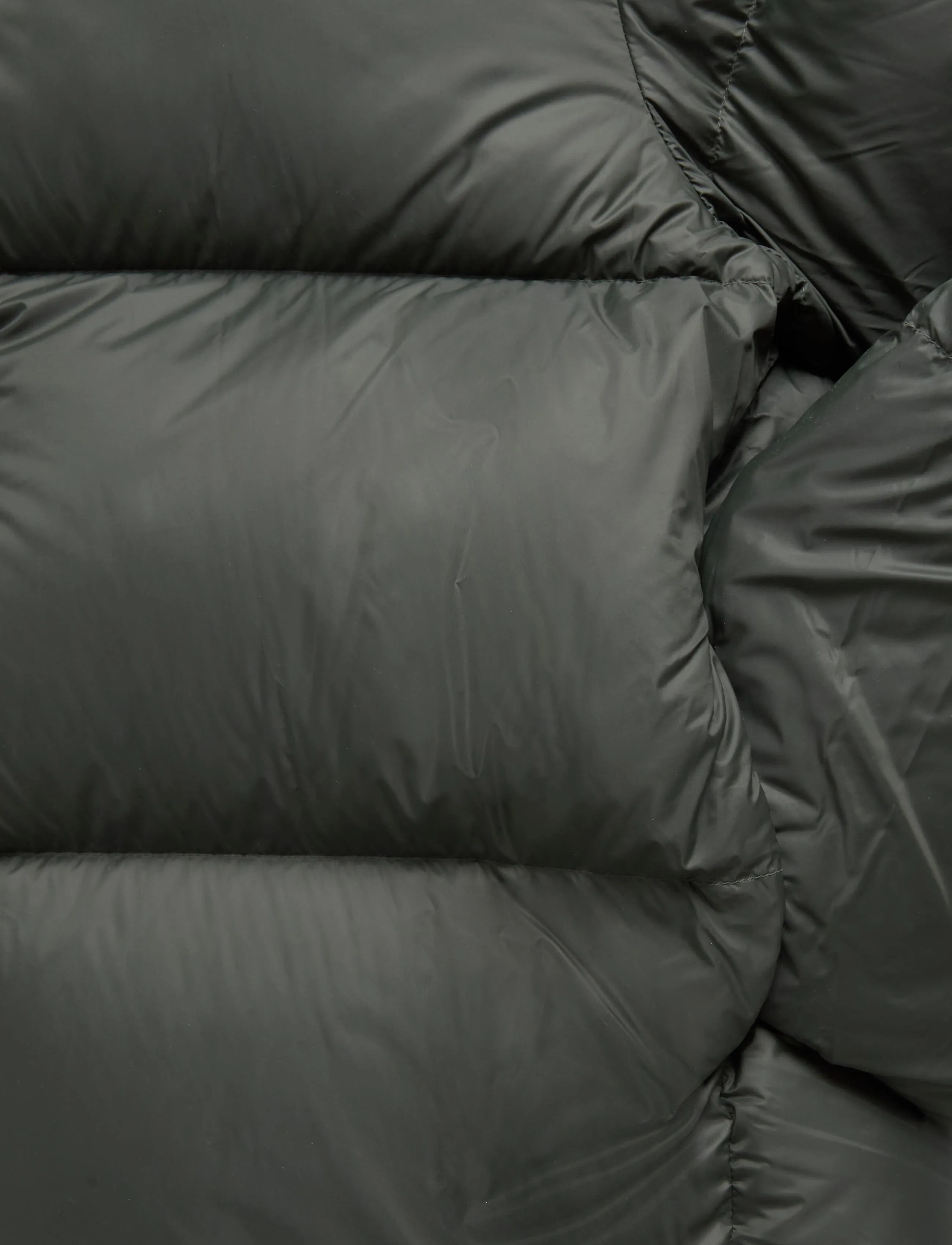 Weekday - Oversized Recycled Down Puffer Jacket - dark khaki green - 3