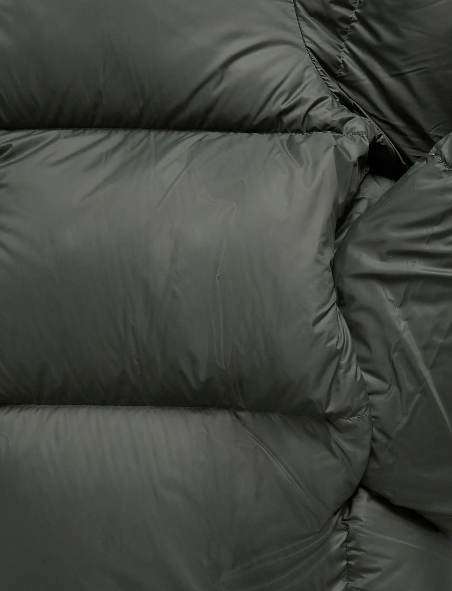 Weekday - Oversized Recycled Down Puffer Jacket - winterjacken - dark khaki green - 3