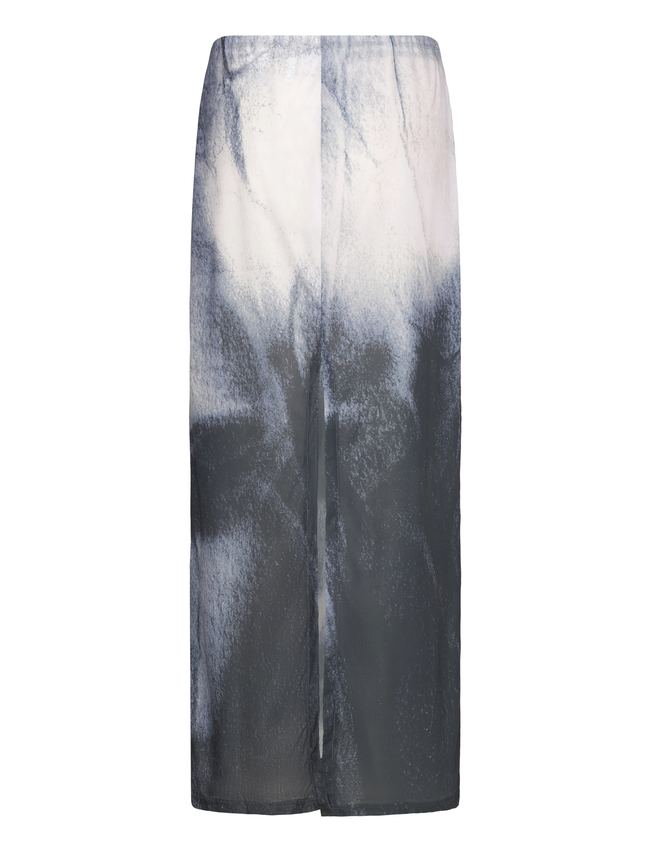 Weekday - Print Maxi Skirt - maxikjolar - black w face print - 1