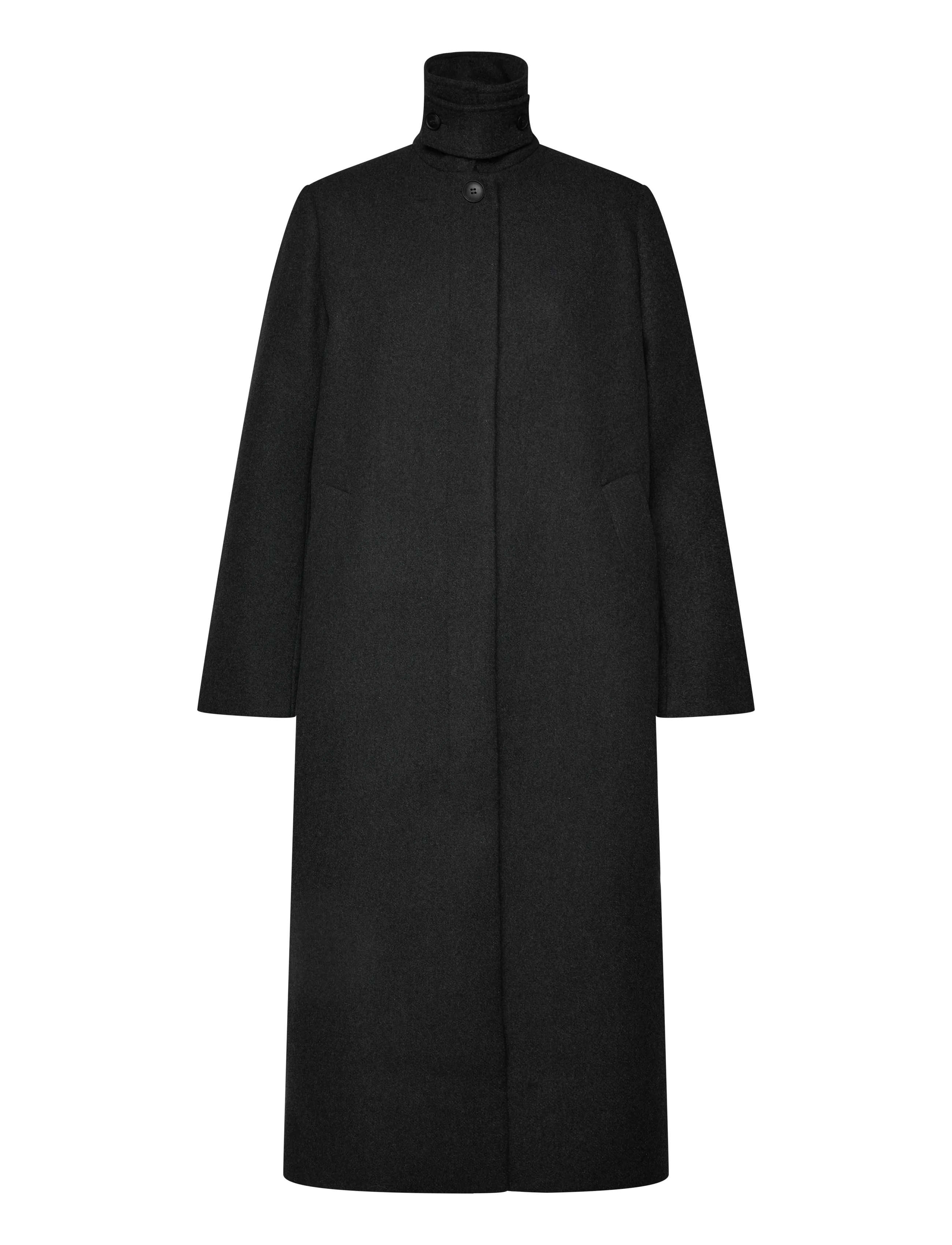 WEEKDAY Long Oversized Wool-Blend Coat kappor & rockar dam – bild 2