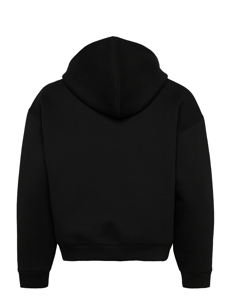 Weekday - Simon Scuba Hoodie - hættetrøjer - black - 1