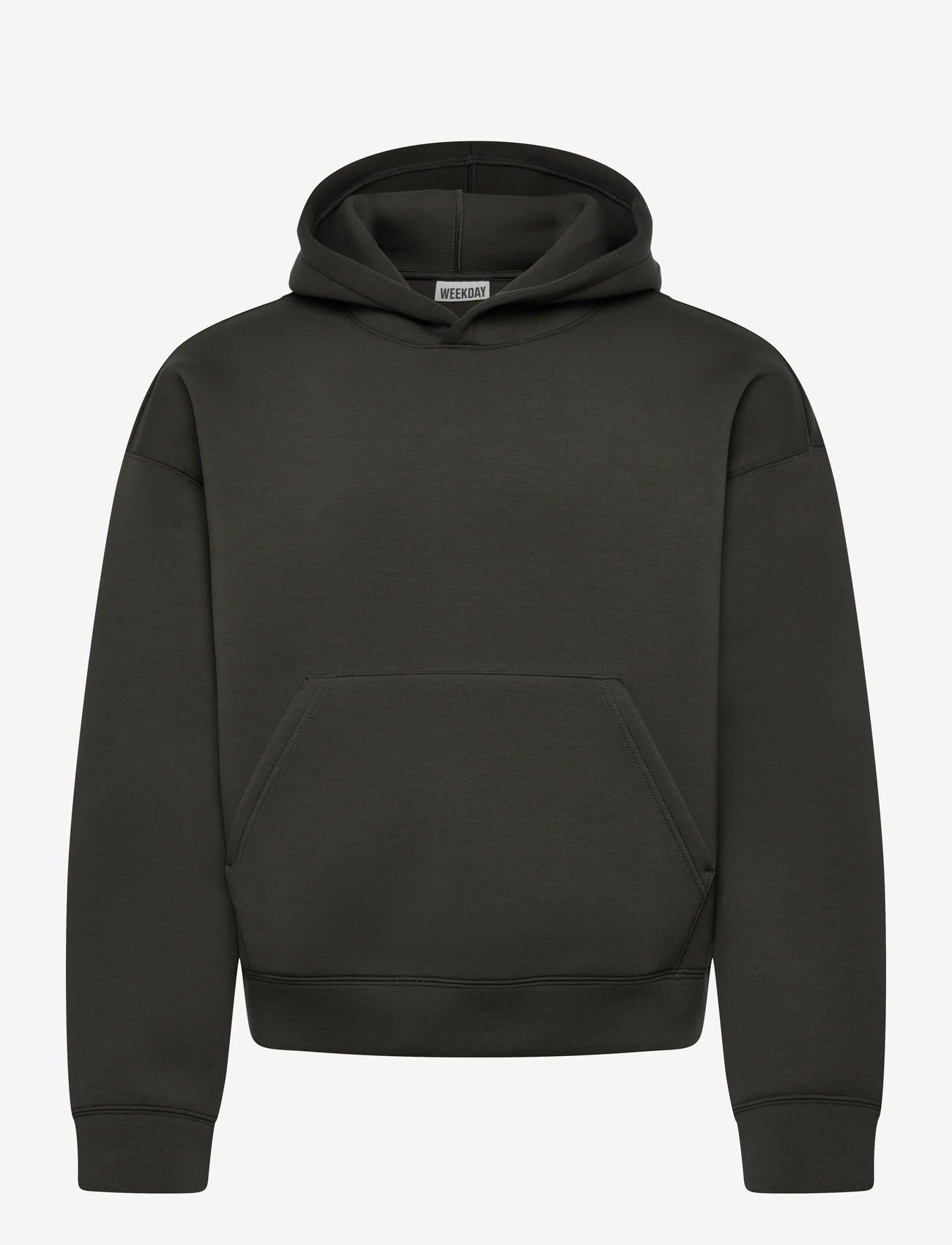 Weekday - Simon Scuba Hoodie - kapuzenpullover - dark green - 0