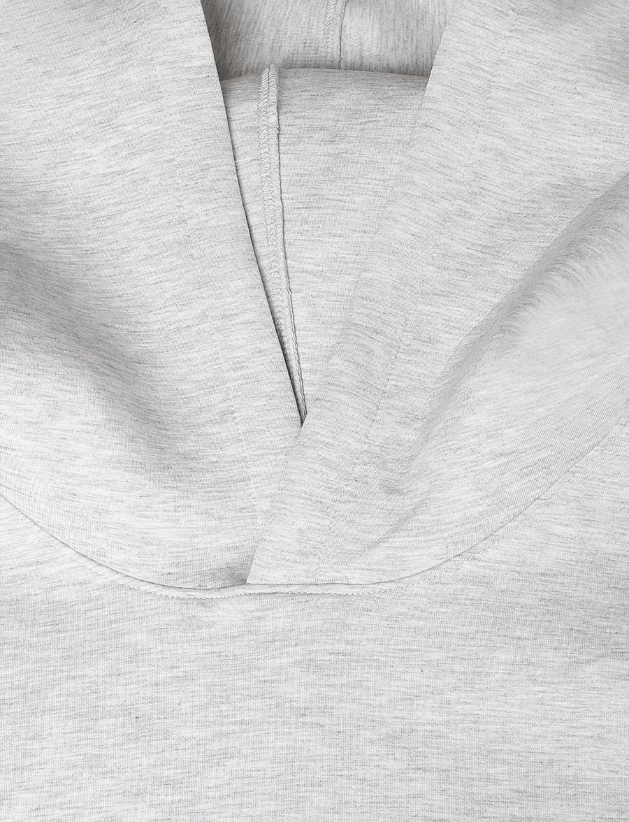 Weekday - Simon Scuba Hoodie - hættetrøjer - light grey melange - 2