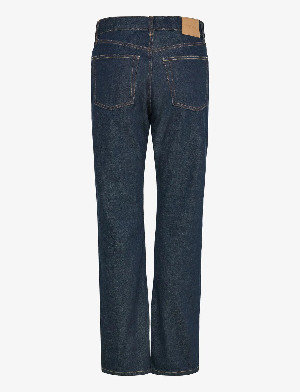 Weekday - Orbit Mid Rise Regular Straight Leg Jeans - straight jeans - blue rinse - 1