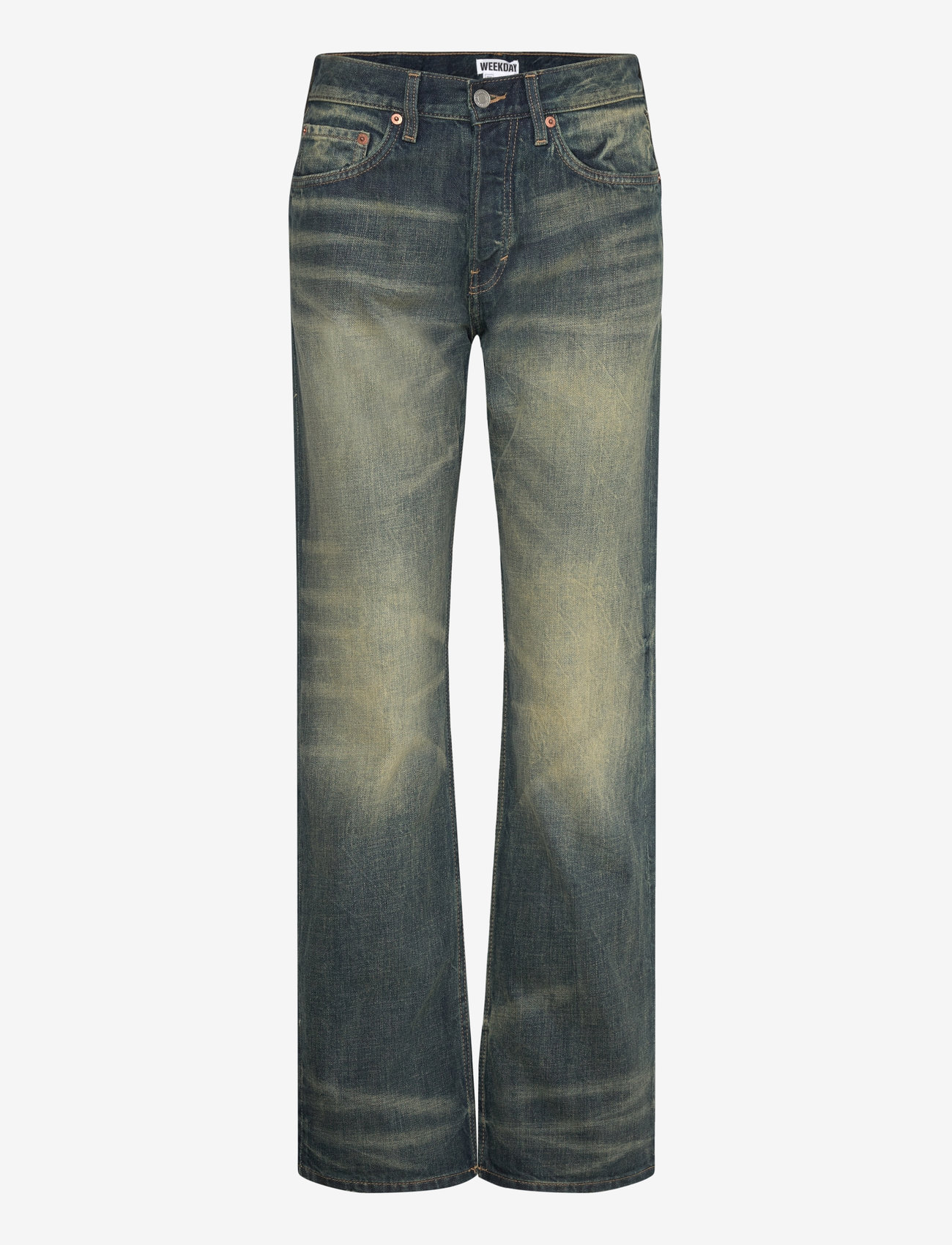 Weekday - ORBIT Mid Regular Jeans - raka jeans - carson blue - 0