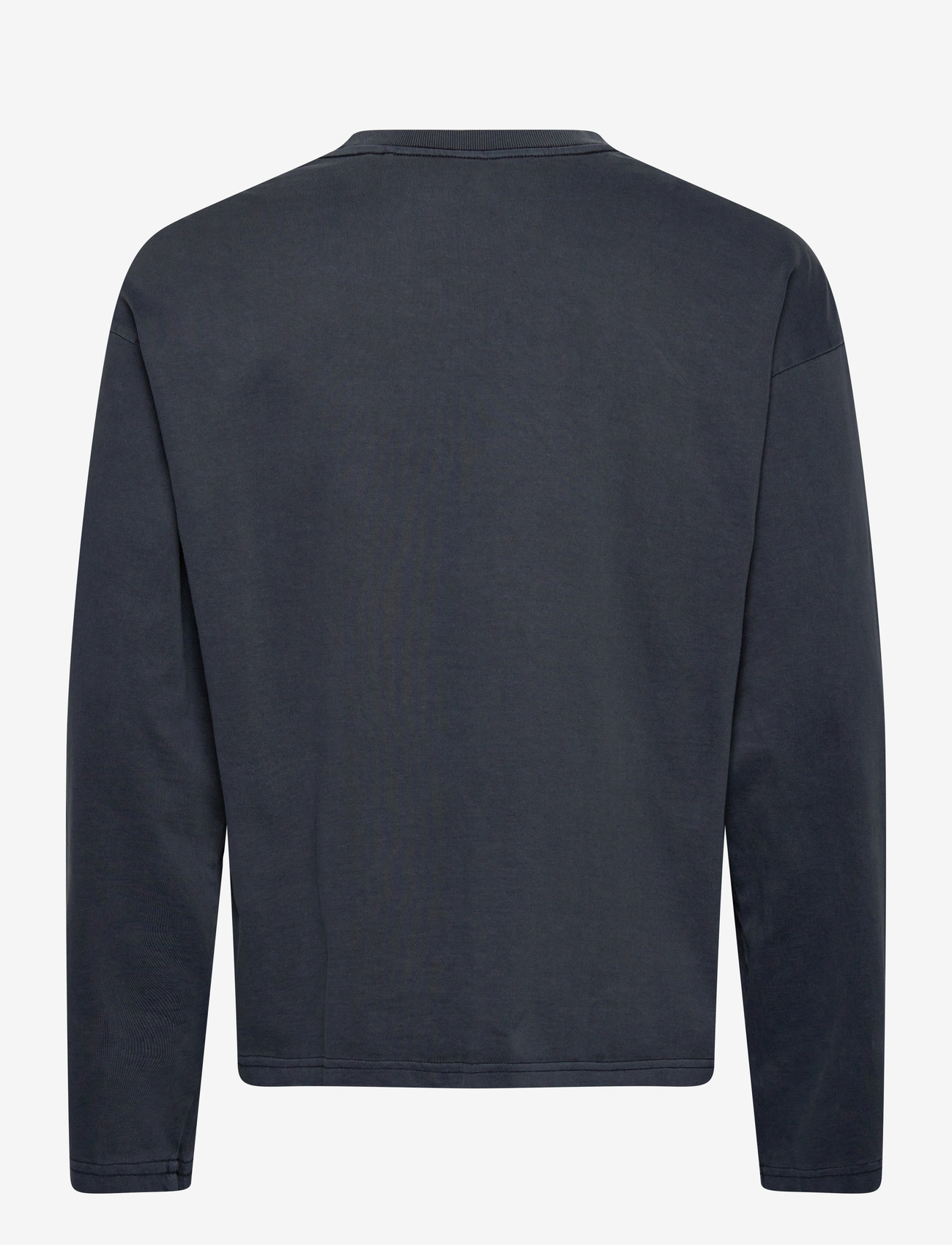 Weekday - Loose Boxy Long-Sleeved T-shirt - langærmede t-shirts - washed blue - 1