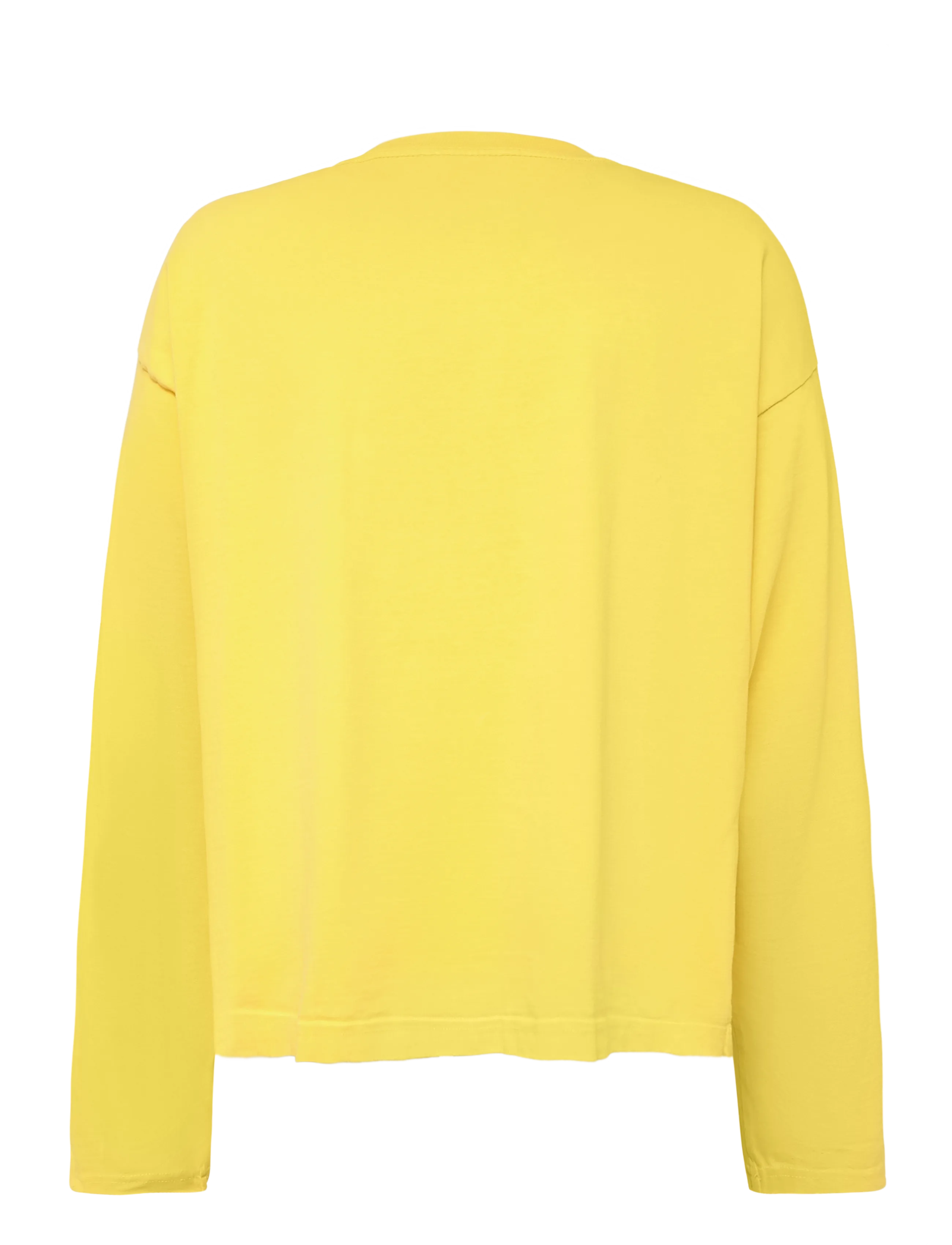Weekday - Loose Boxy Long-Sleeved T-shirt - langärmelige t-shirts - washed yellow - 1