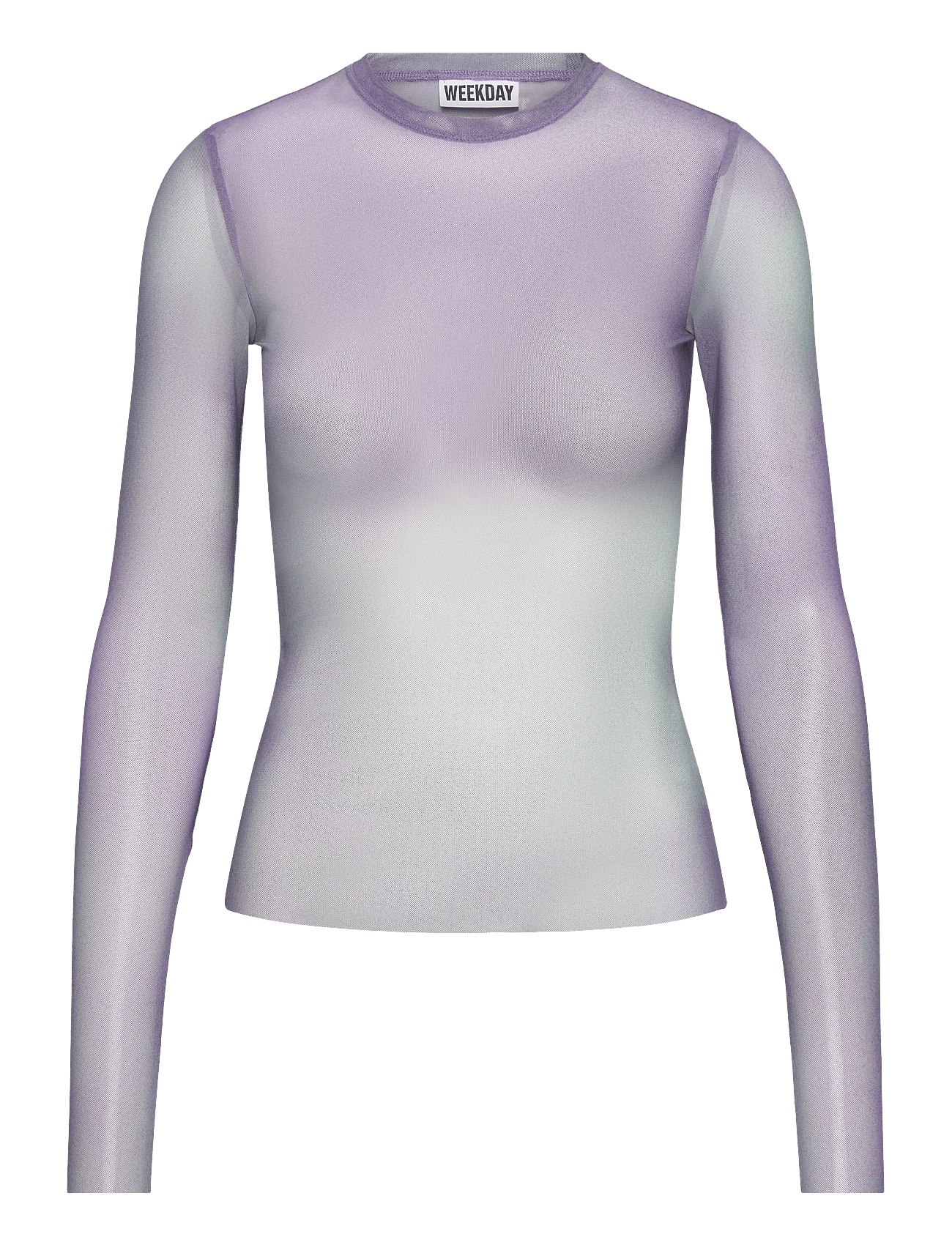 Weekday - Mesh Print Long Sleeve