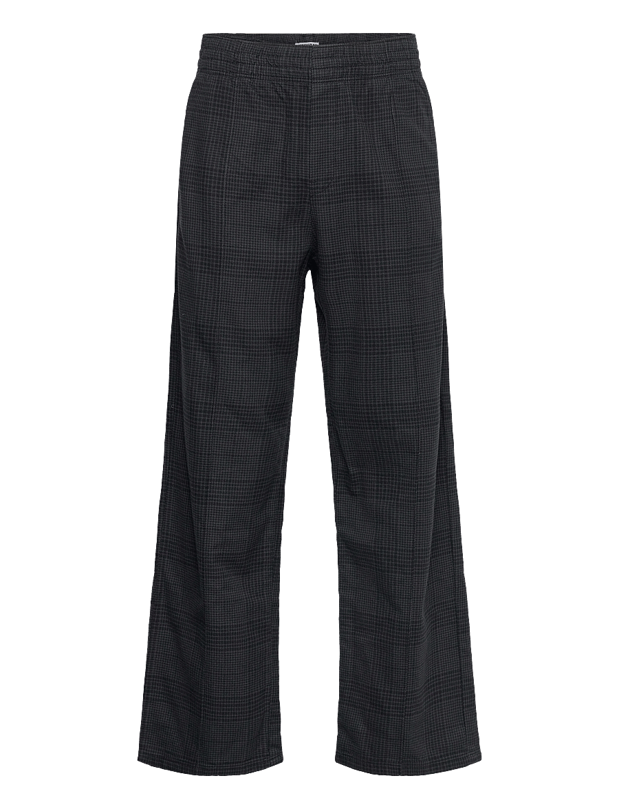 Weekday - Relaxed Trousers - ikdienas bikses - grey check - 0
