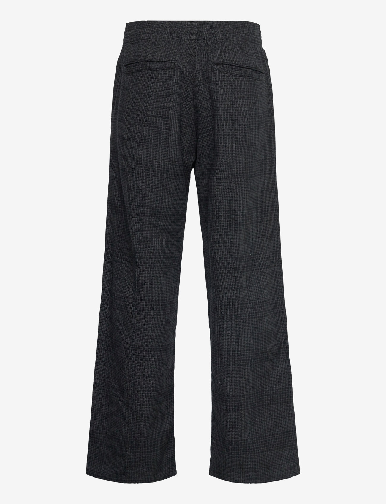 Weekday - Relaxed Trousers - rennot housut - grey check - 1