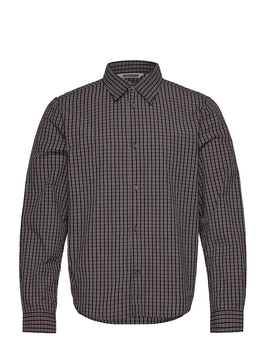 Weekday - Checked Shirt - karierte hemden - black check - 0