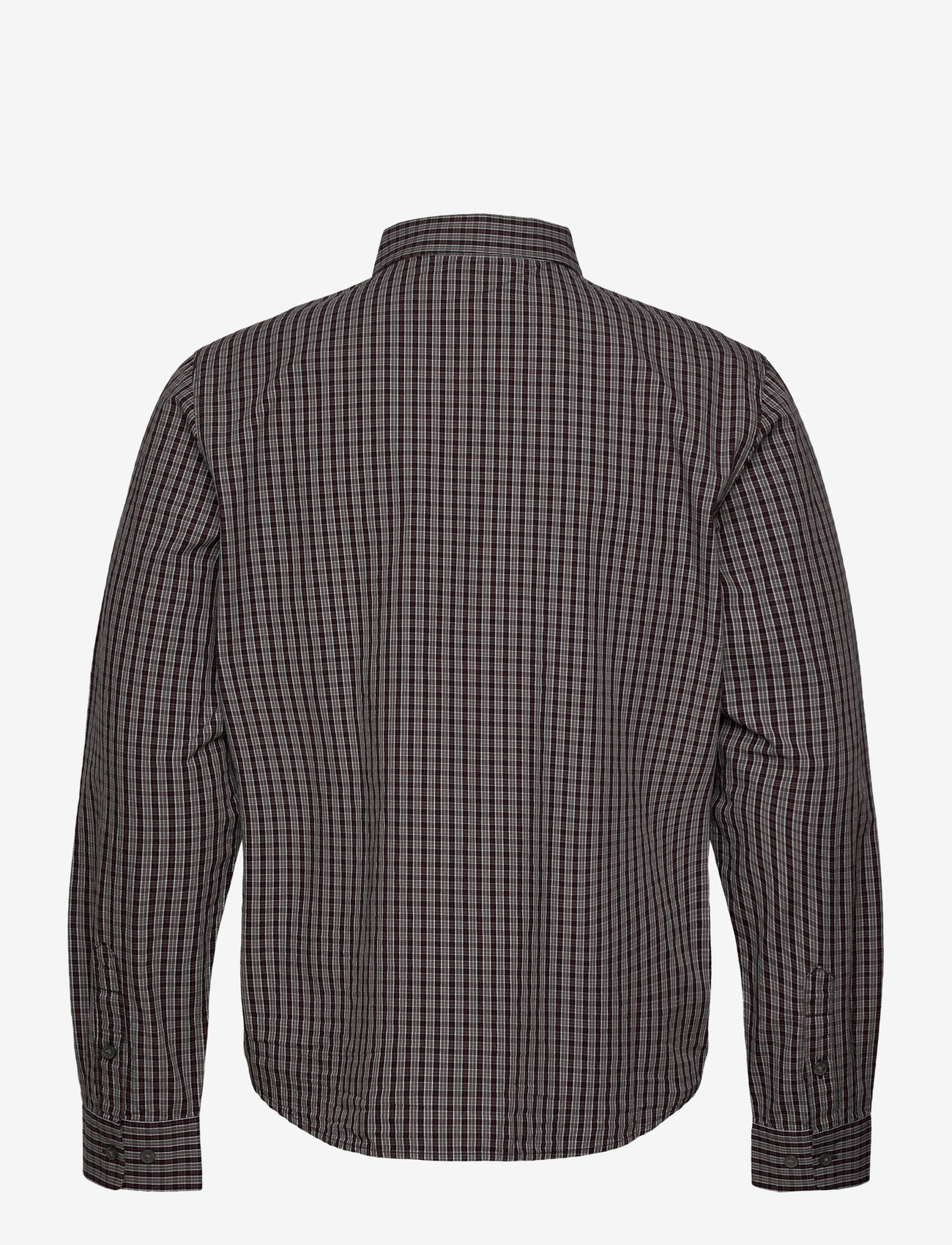 Weekday - Checked Shirt - ternede skjorter - black check - 1