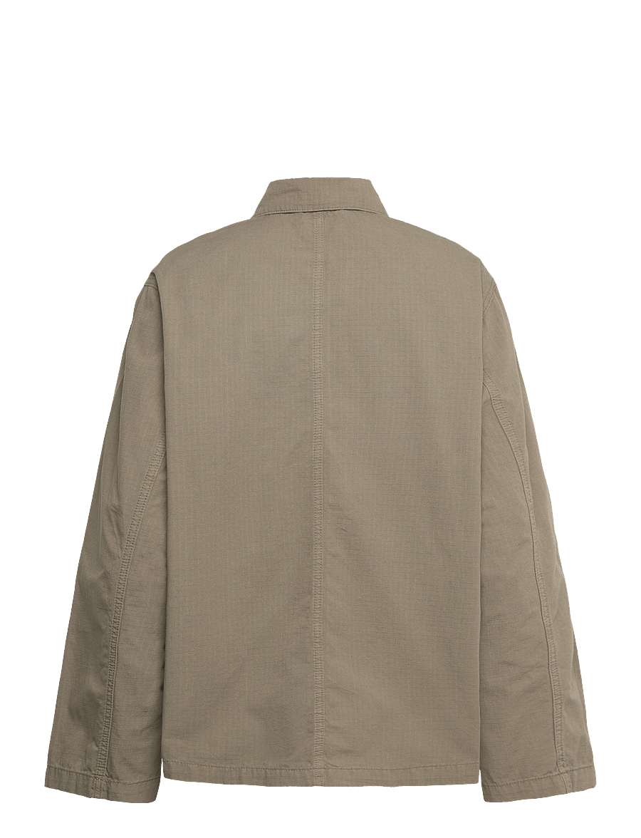 Weekday - Washed Ribstop Jacket - pealissärgid - khaki - 1