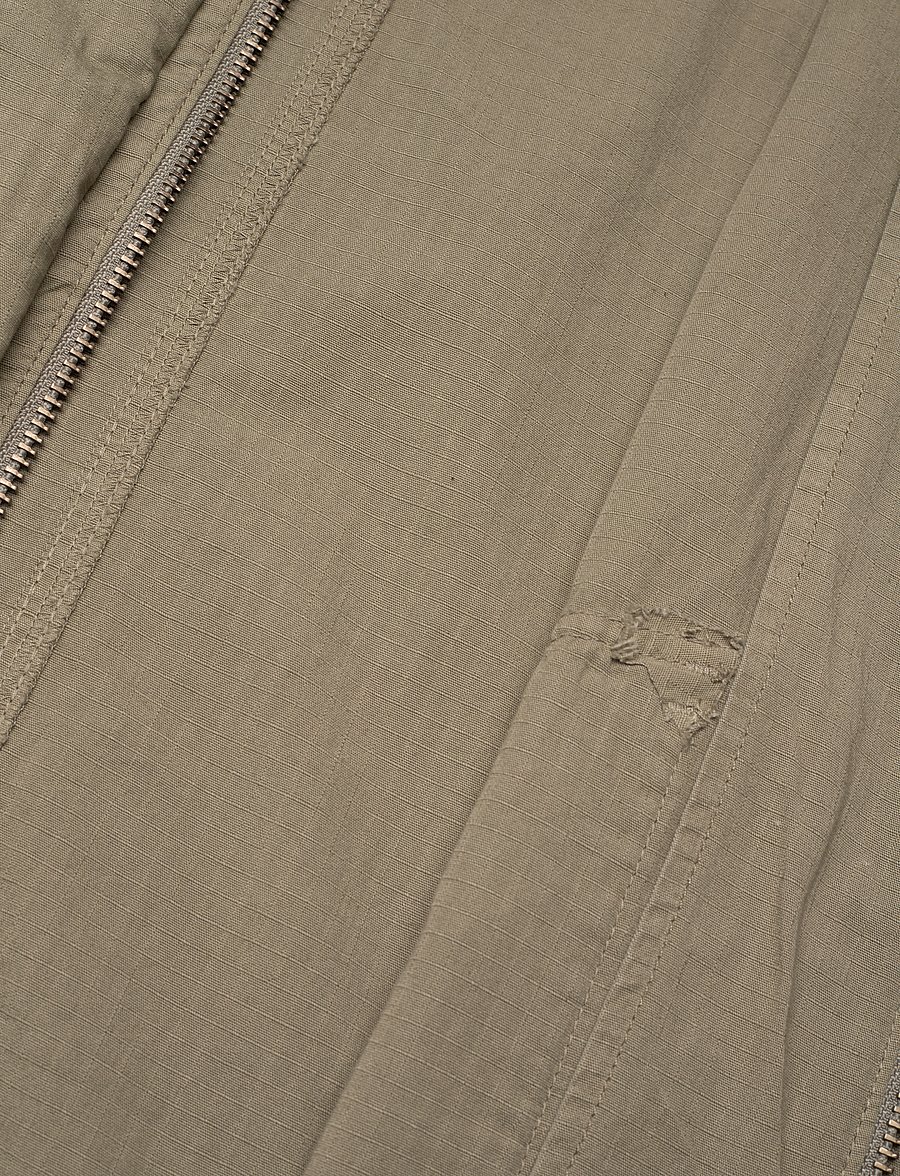 Weekday - Washed Ribstop Jacket - pealissärgid - khaki - 4
