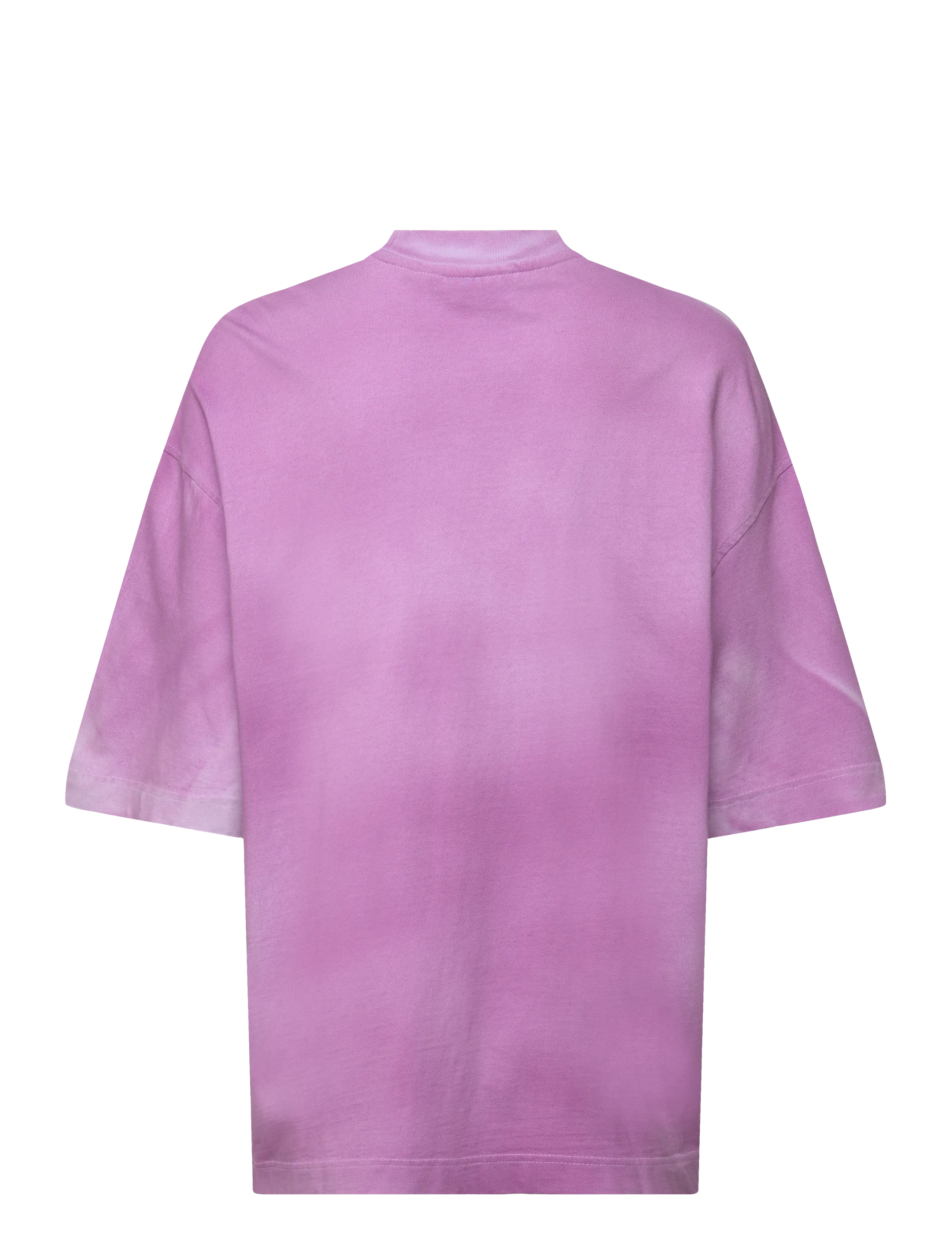 Weekday - Wide Oversized Printed T-shirt - t-paidat - lilac w pink spray - 1