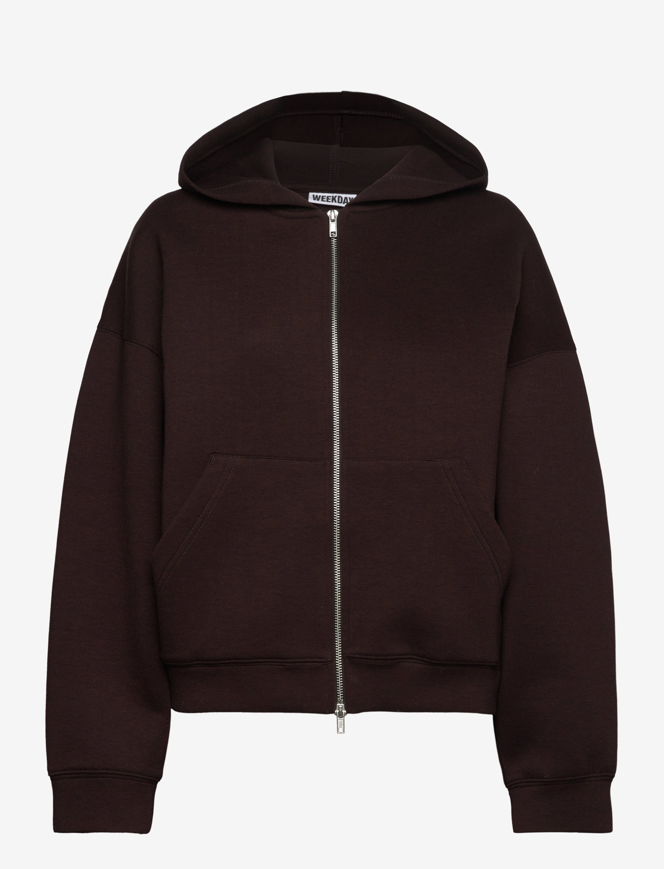 Weekday Oversized Scuba Zip-hoodie (WEE1261272) Hoodies
