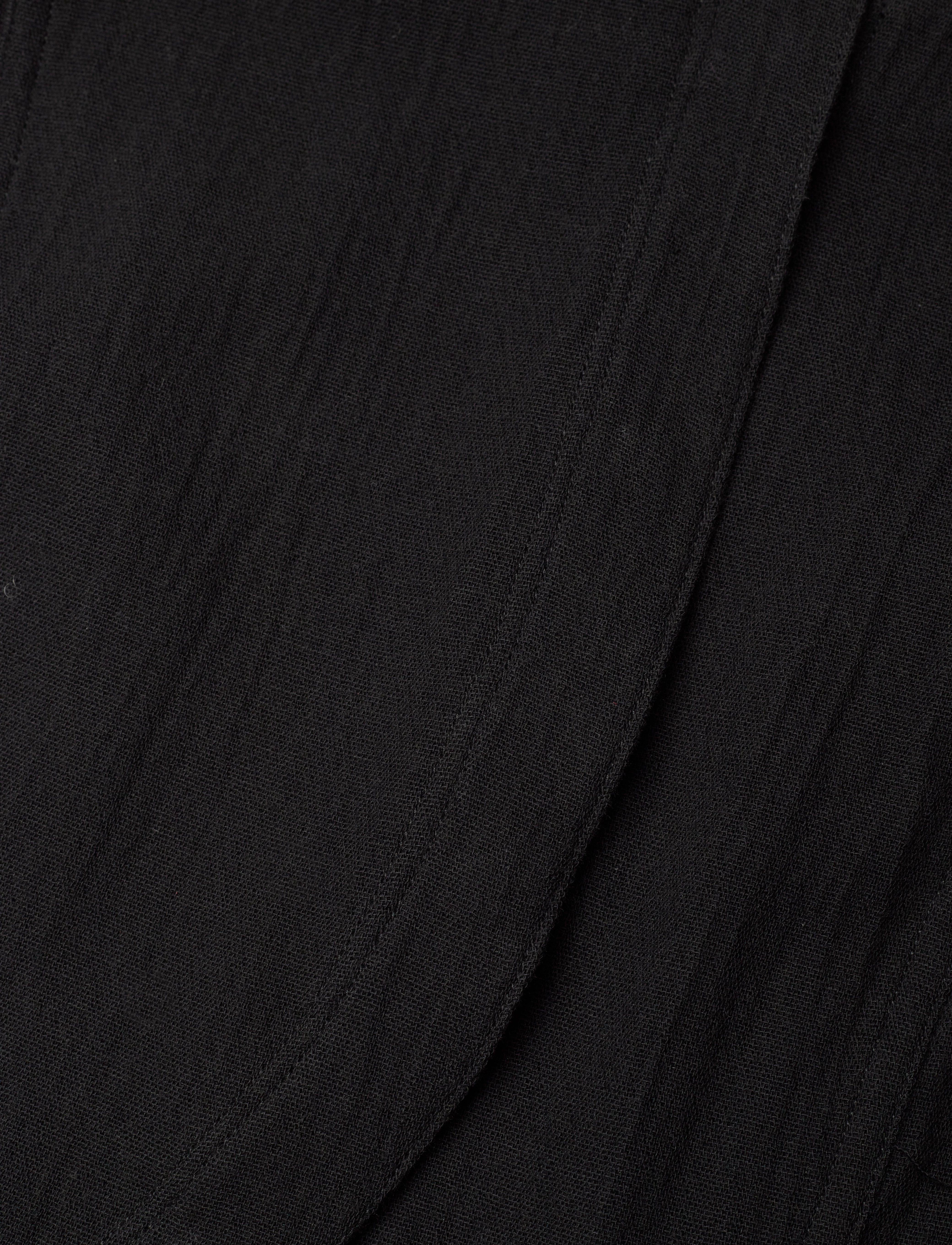 Weekday - Sleeveless Asymmetric Peplum Top - varrukateta pluusid - black - 2