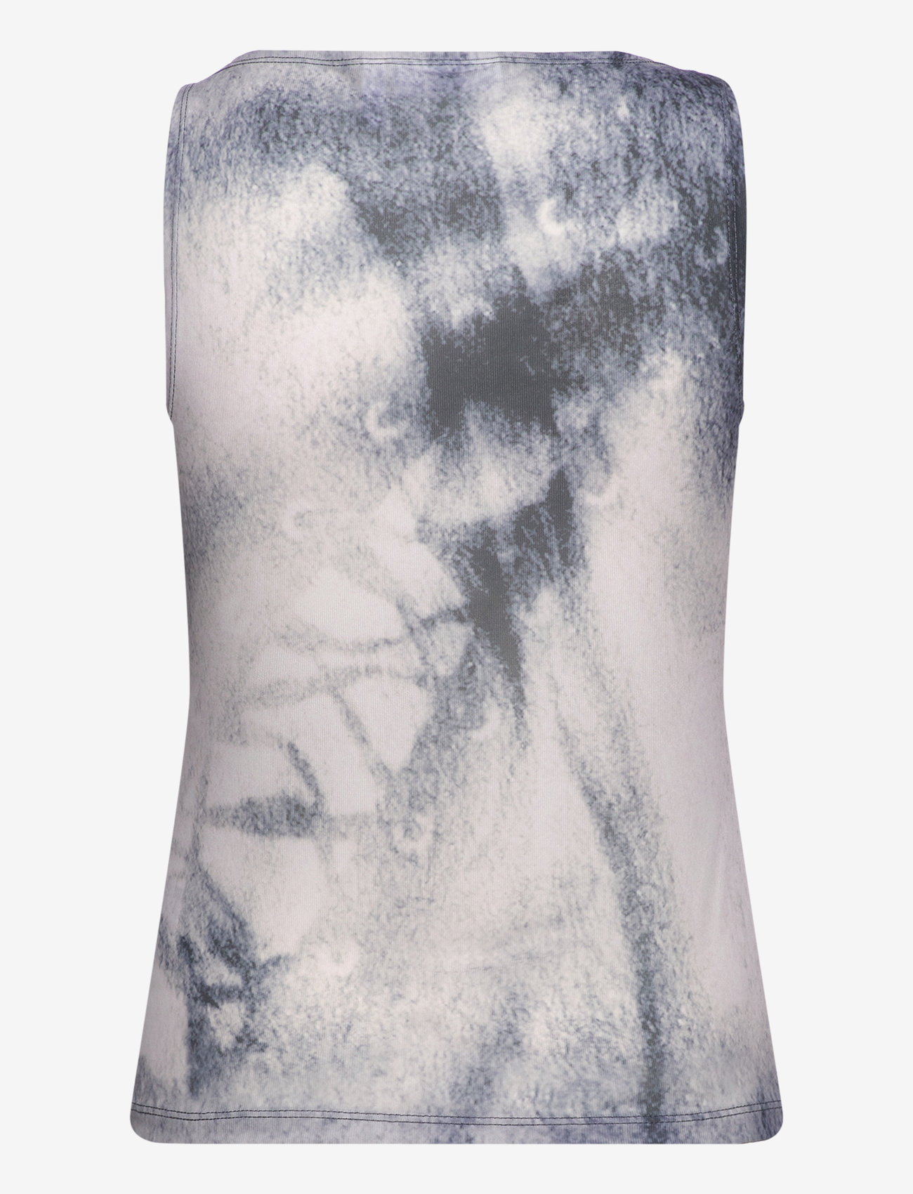 Weekday - Print Sleeveless Top - Ärmellose tops - black w corset print - 1