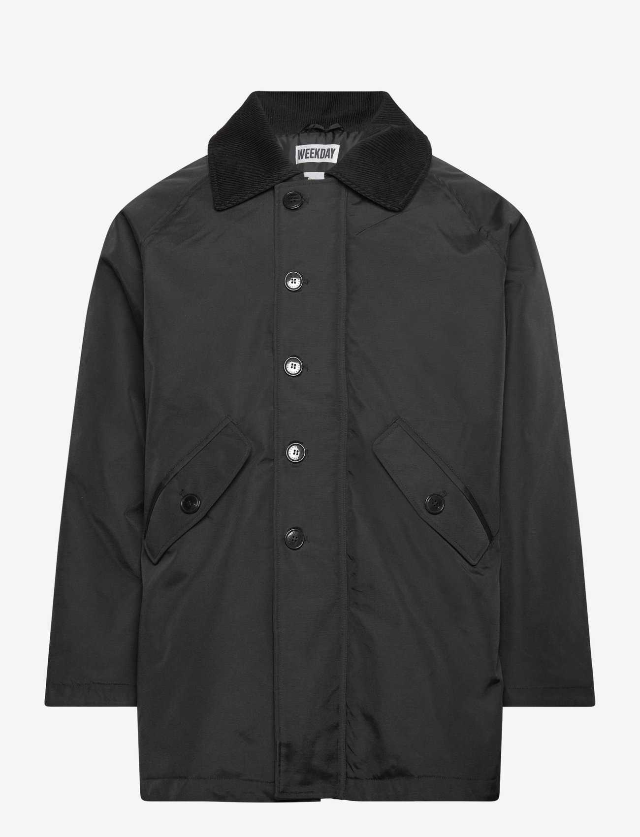 Weekday - Oversized Jacket - down jackets - black - 0