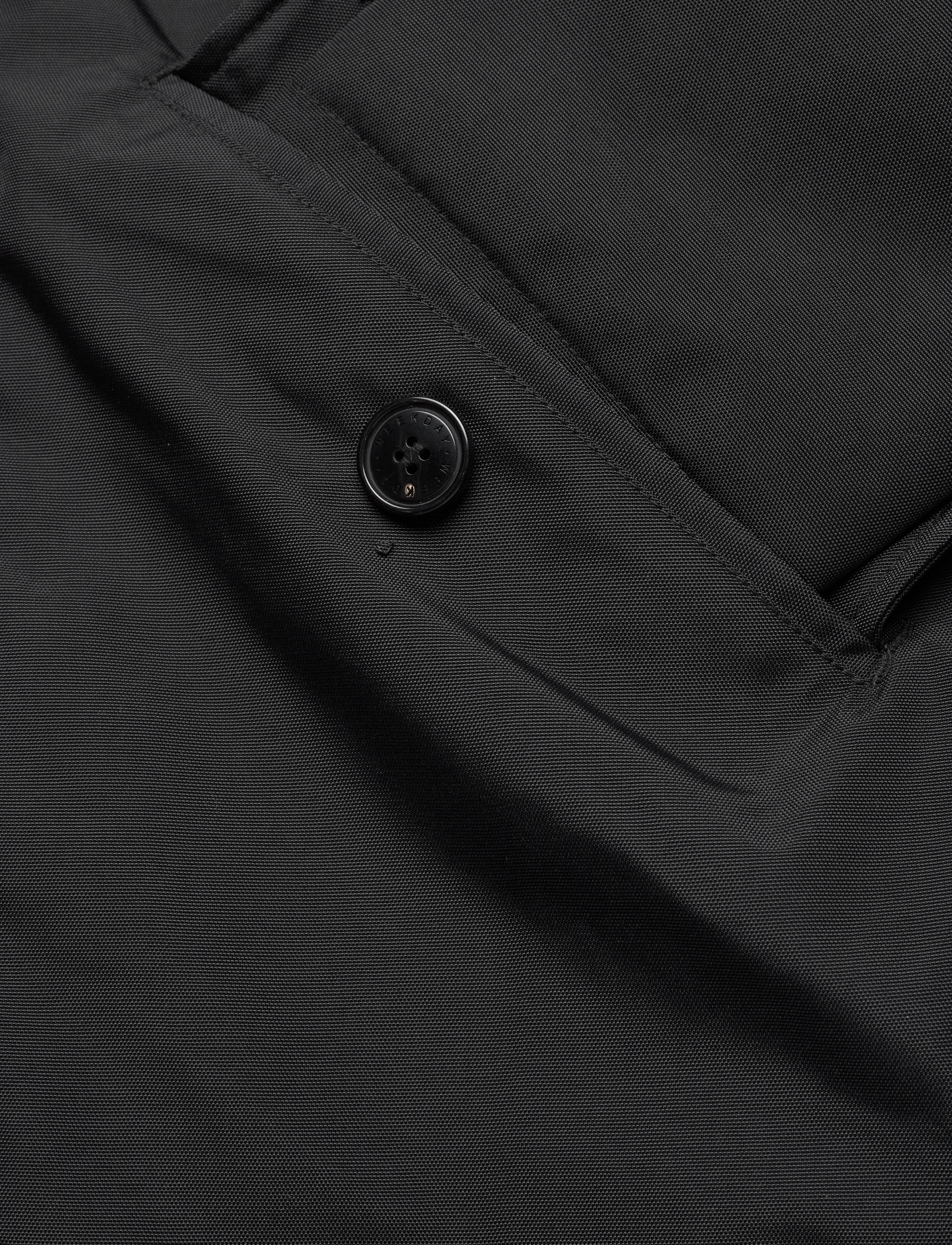 Weekday - Oversized Jacket - down jackets - black - 3