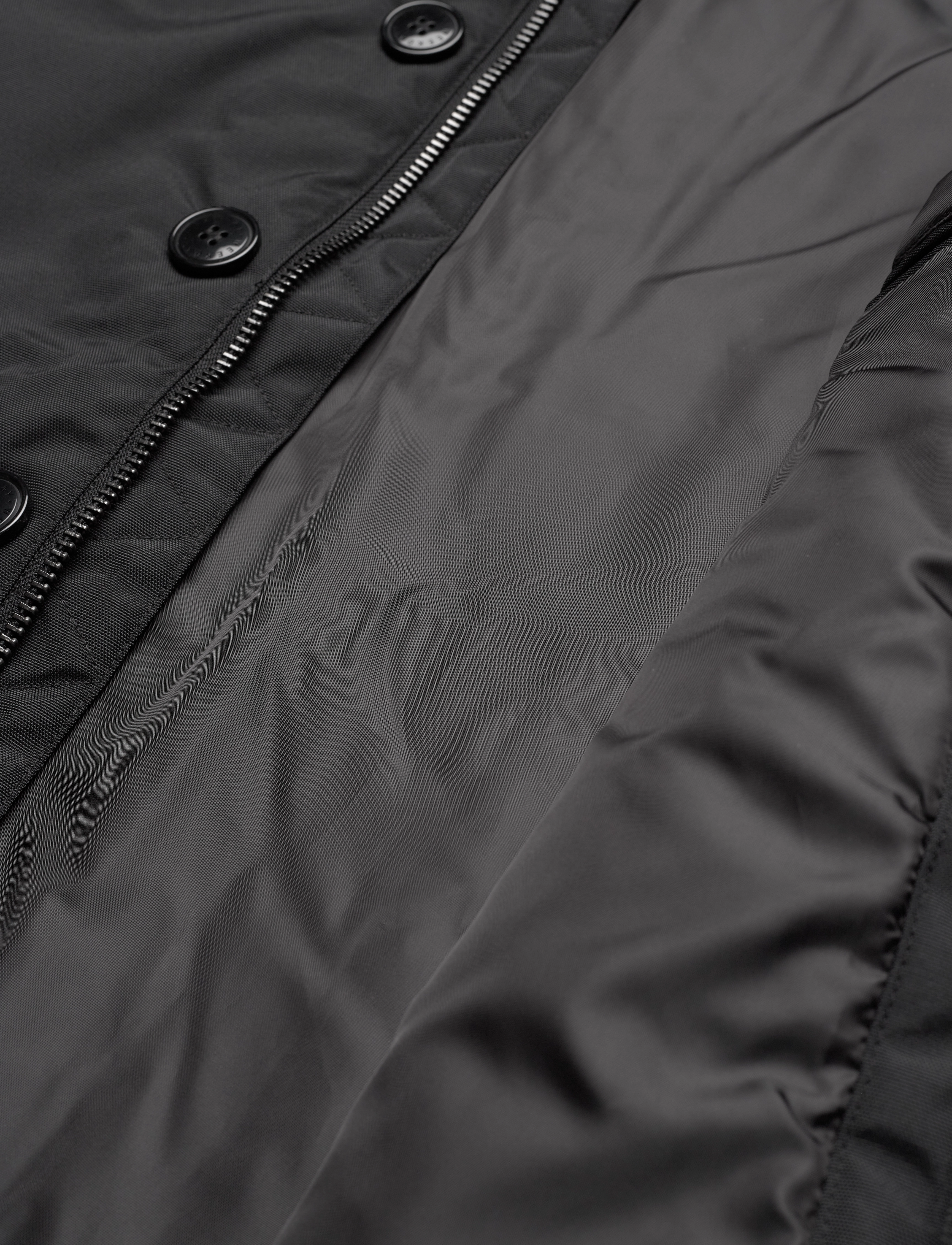 Weekday - Oversized Jacket - down jackets - black - 4