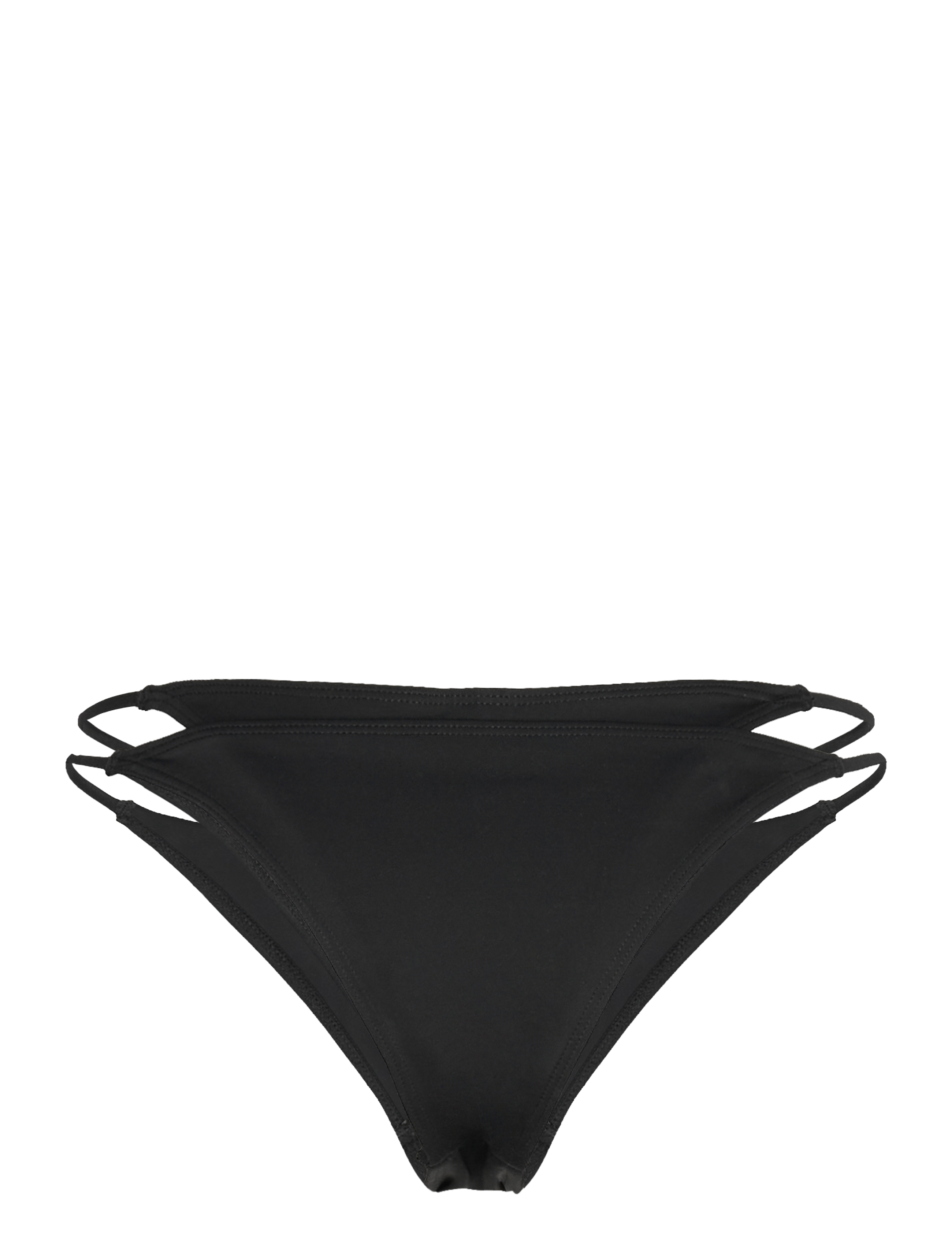 Weekday - Layered Brazilian Bikini Bottoms - brazilian bikinis - black - 1