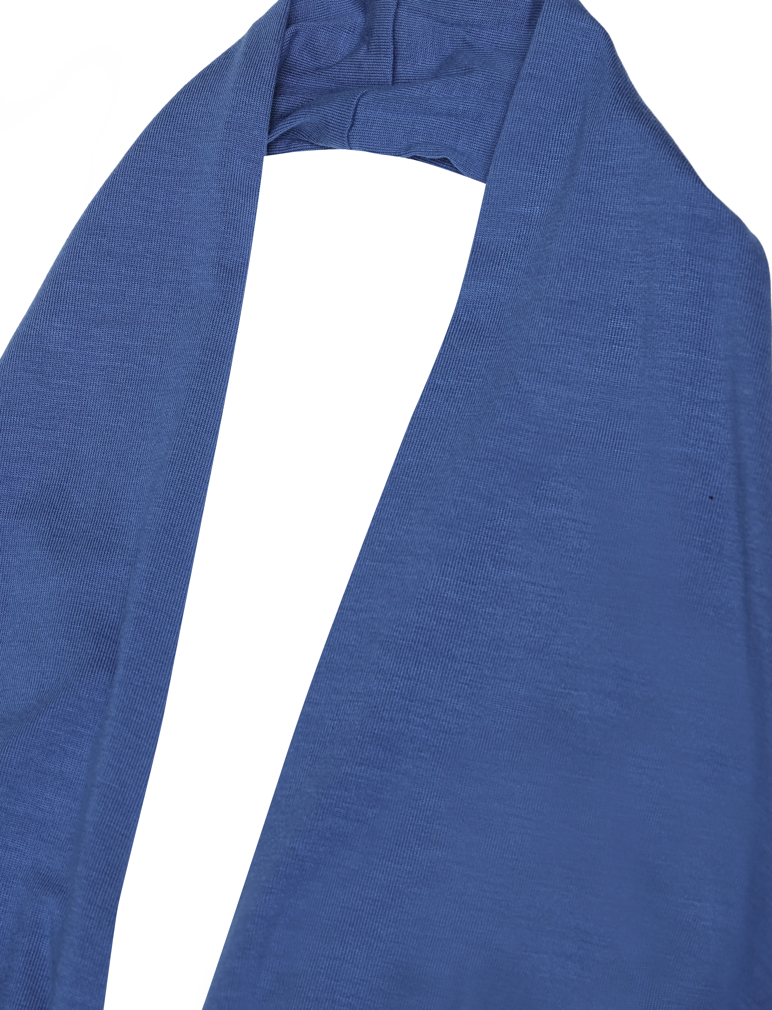 Weekday - Deep Halterneck Top - linnen - blue medium - 2