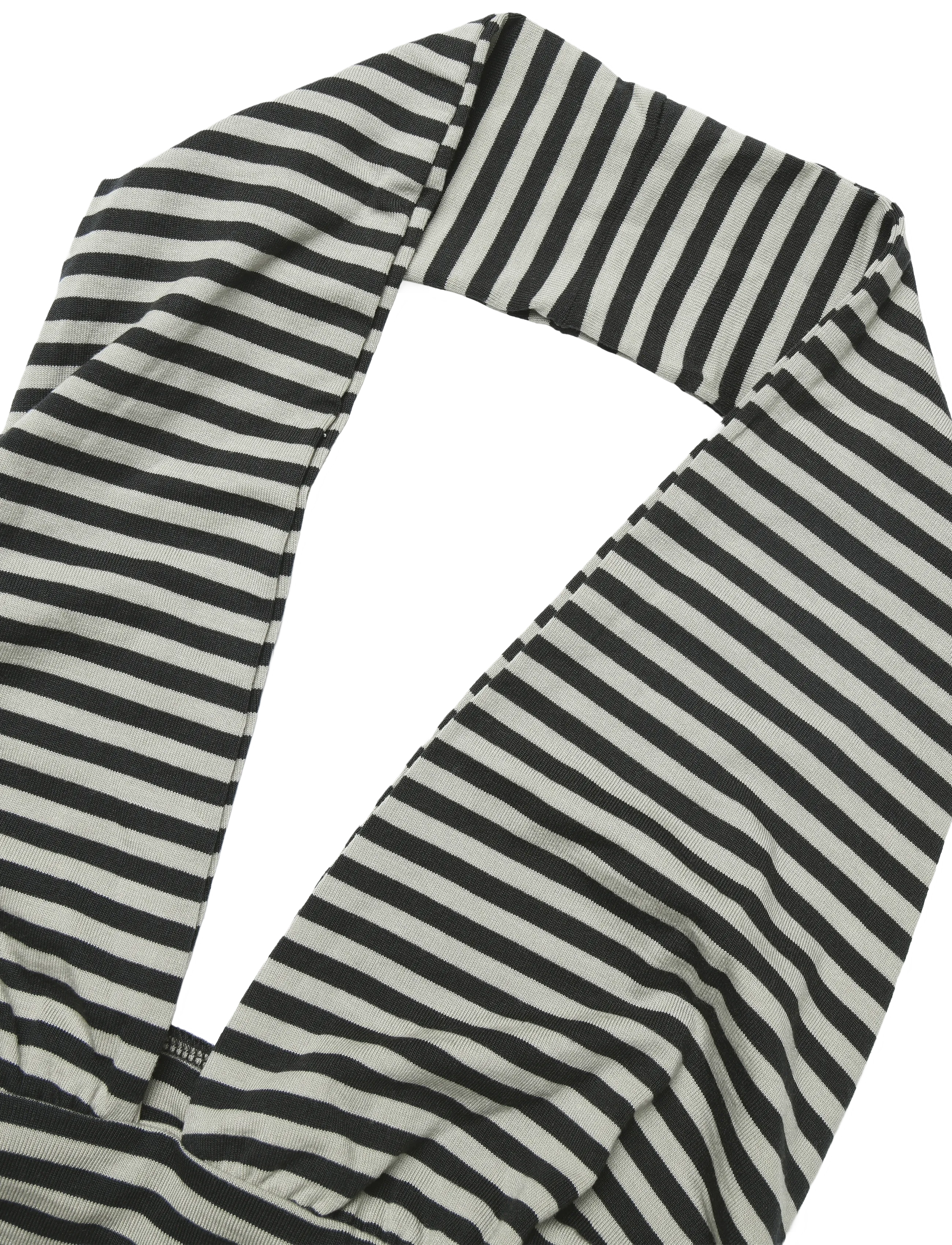 Weekday - Deep Halterneck Top - Ärmellose tops - grey stripe - 2