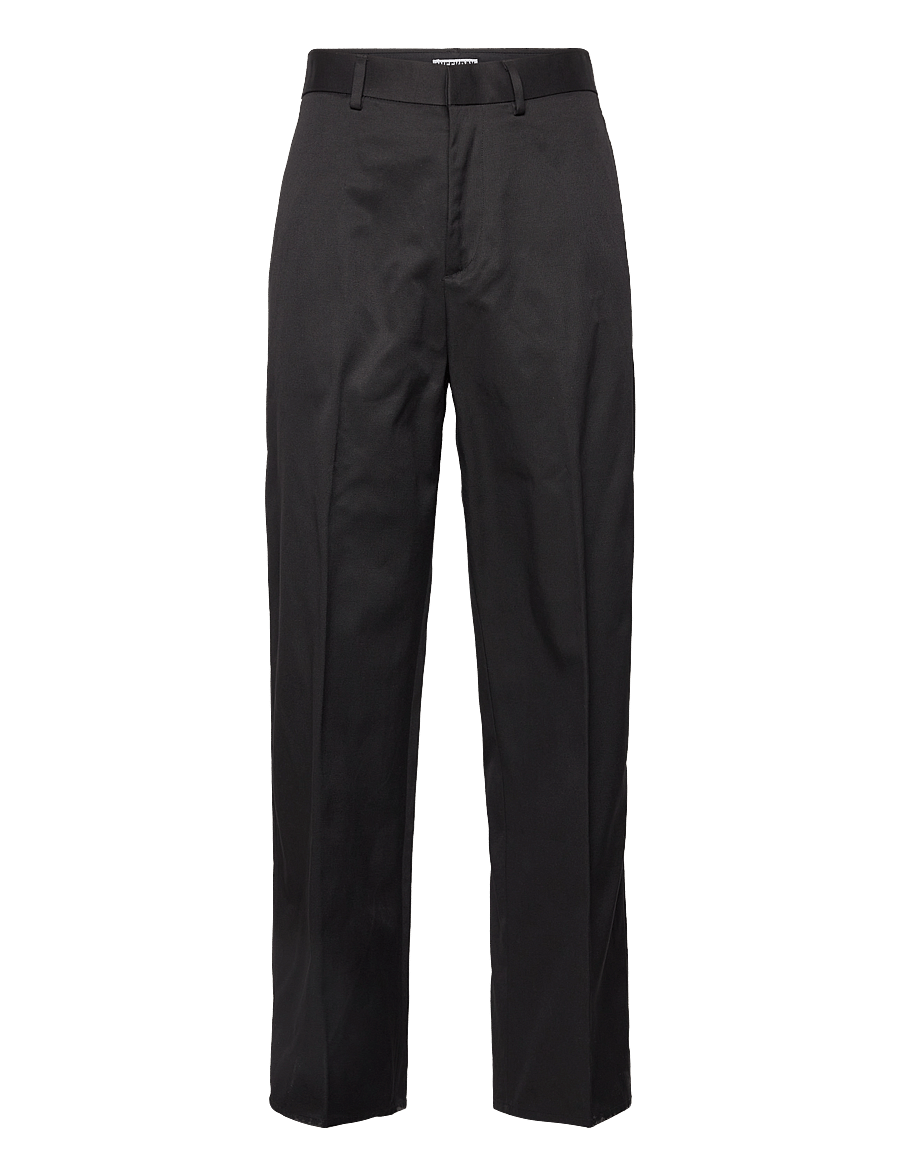 Weekday - Relaxed Trousers - chino-püksid - black - 0