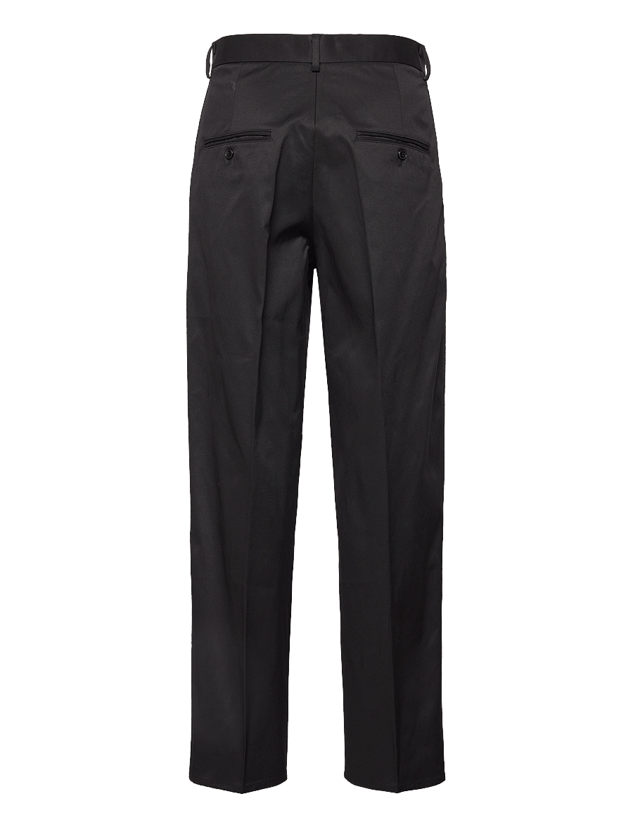 Weekday - Relaxed Trousers - chino-püksid - black - 1
