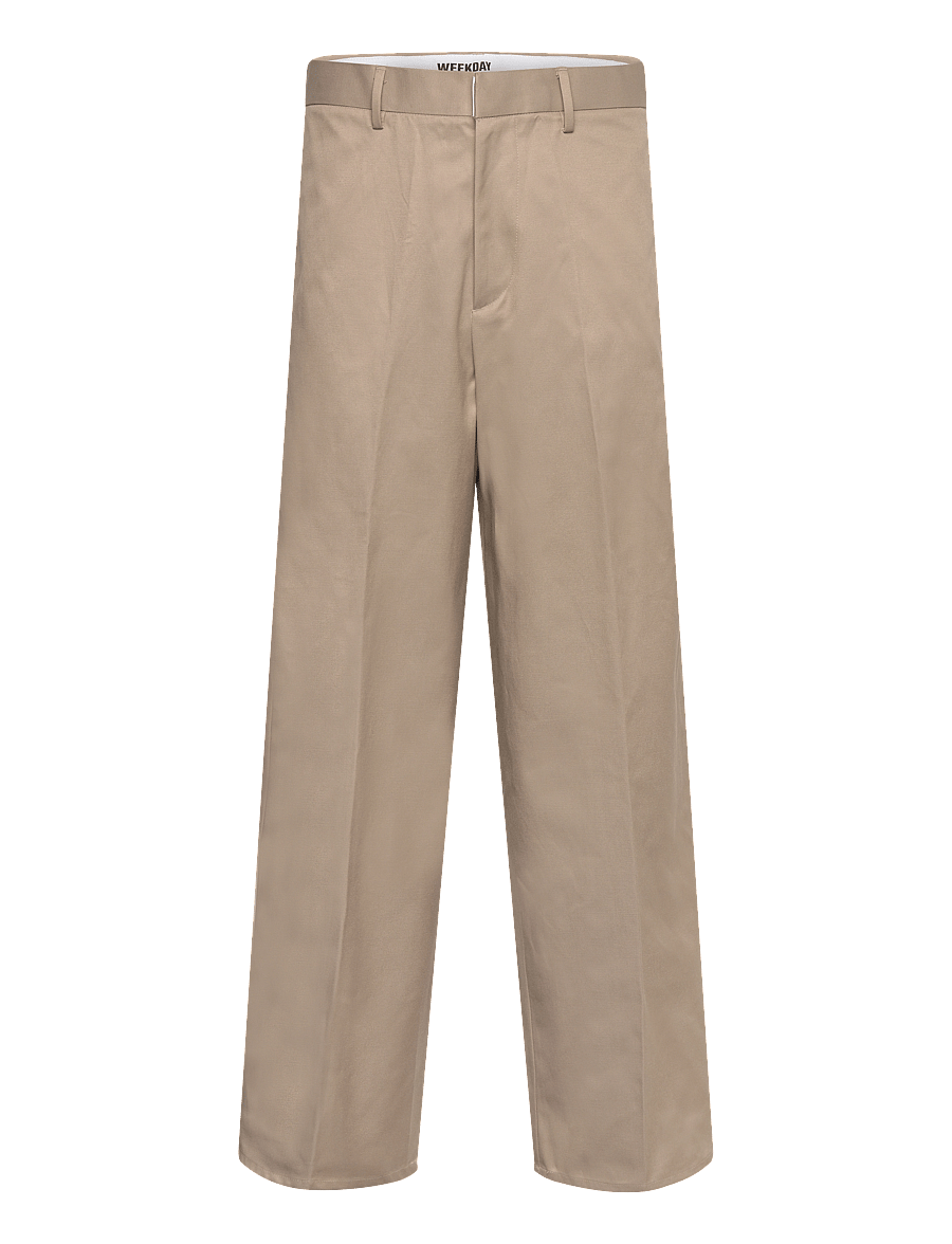 Weekday - Relaxed Trousers - chinos - light mole - 0