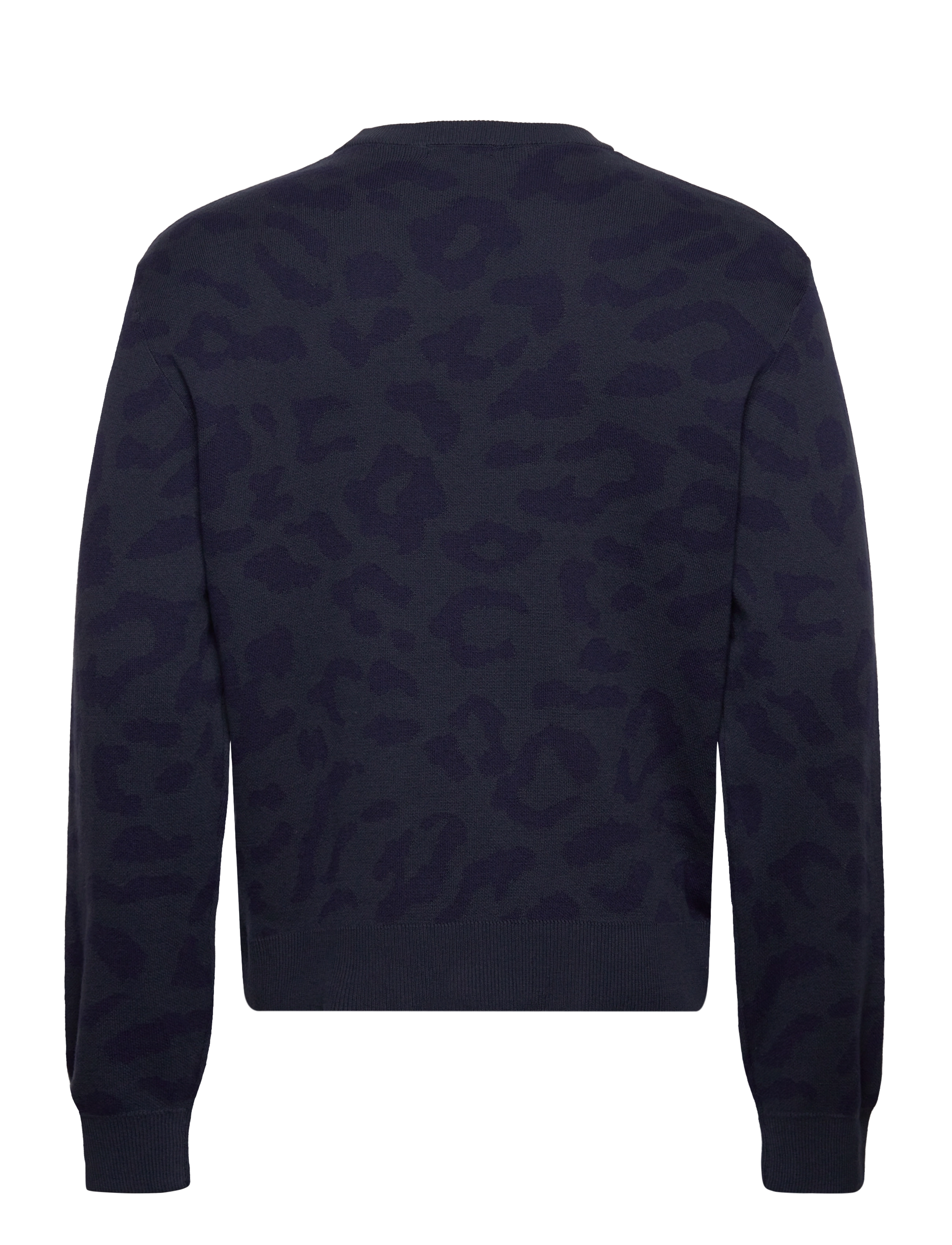 Weekday - Regular Graphic Sweater - pyöreäaukkoiset - dark blue - 1