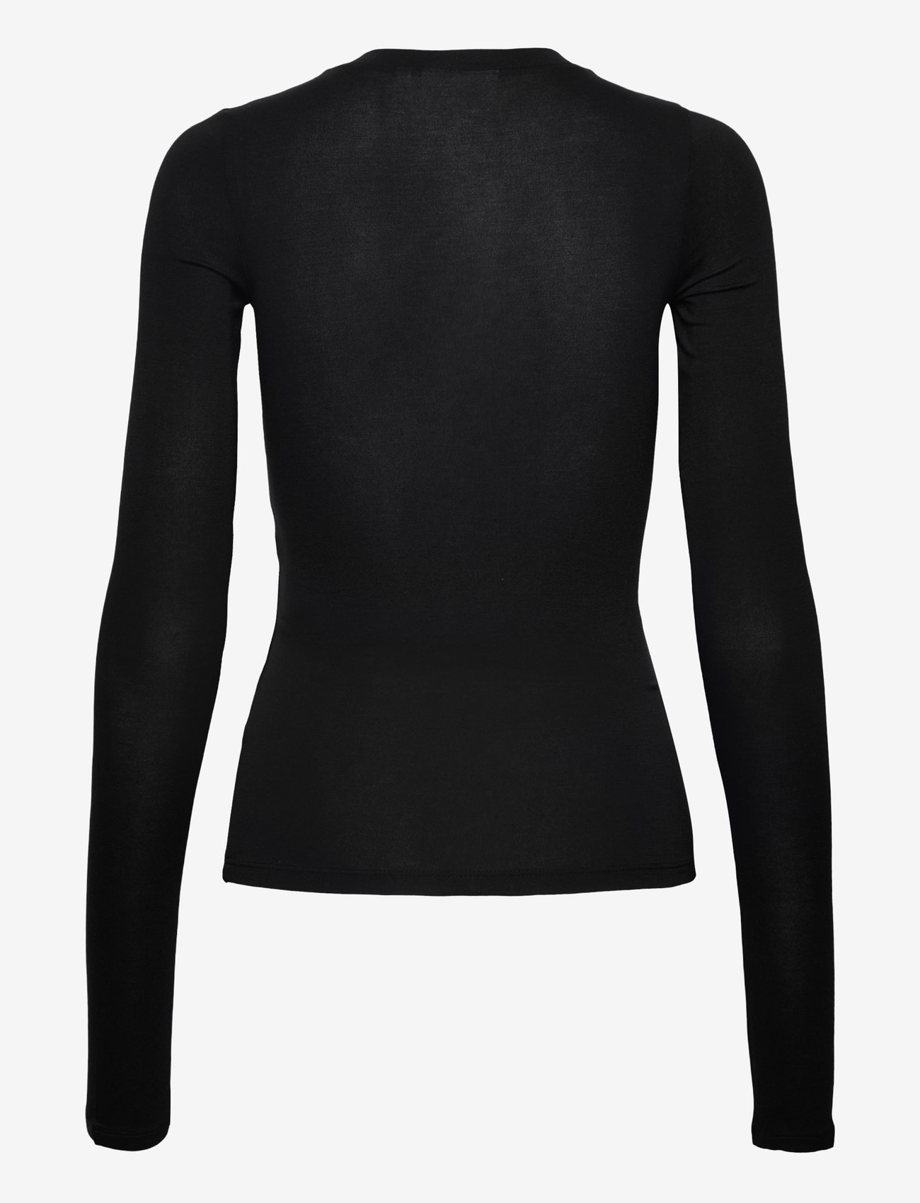 Weekday - Slim Long-Sleeved Buttoned Cardigan - cardigans - black - 1