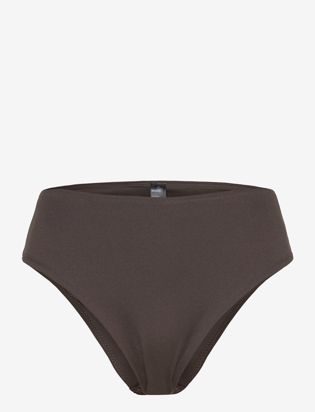 Weekday - High Rise Brazilian Bikini Bottoms - bikinihosen mit hoher taille - dark brown - 0