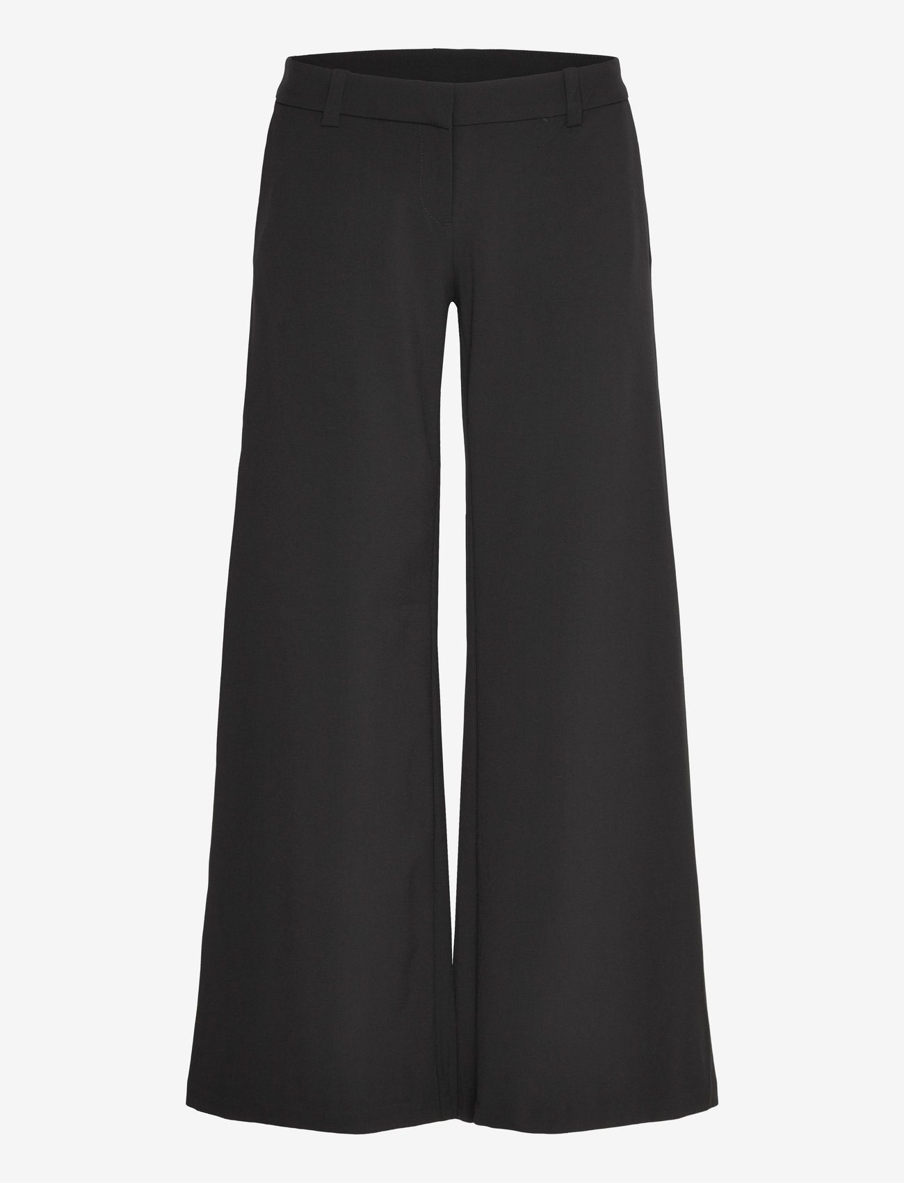 Weekday - Low Flared Suit Trousers - schlaghose - black - 0