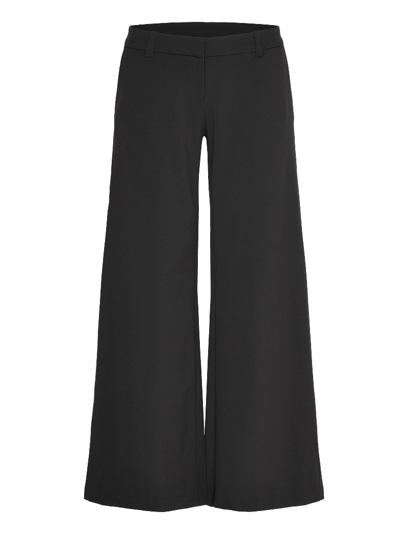 Weekday - Low Flared Suit Trousers - schlaghose - black - 0