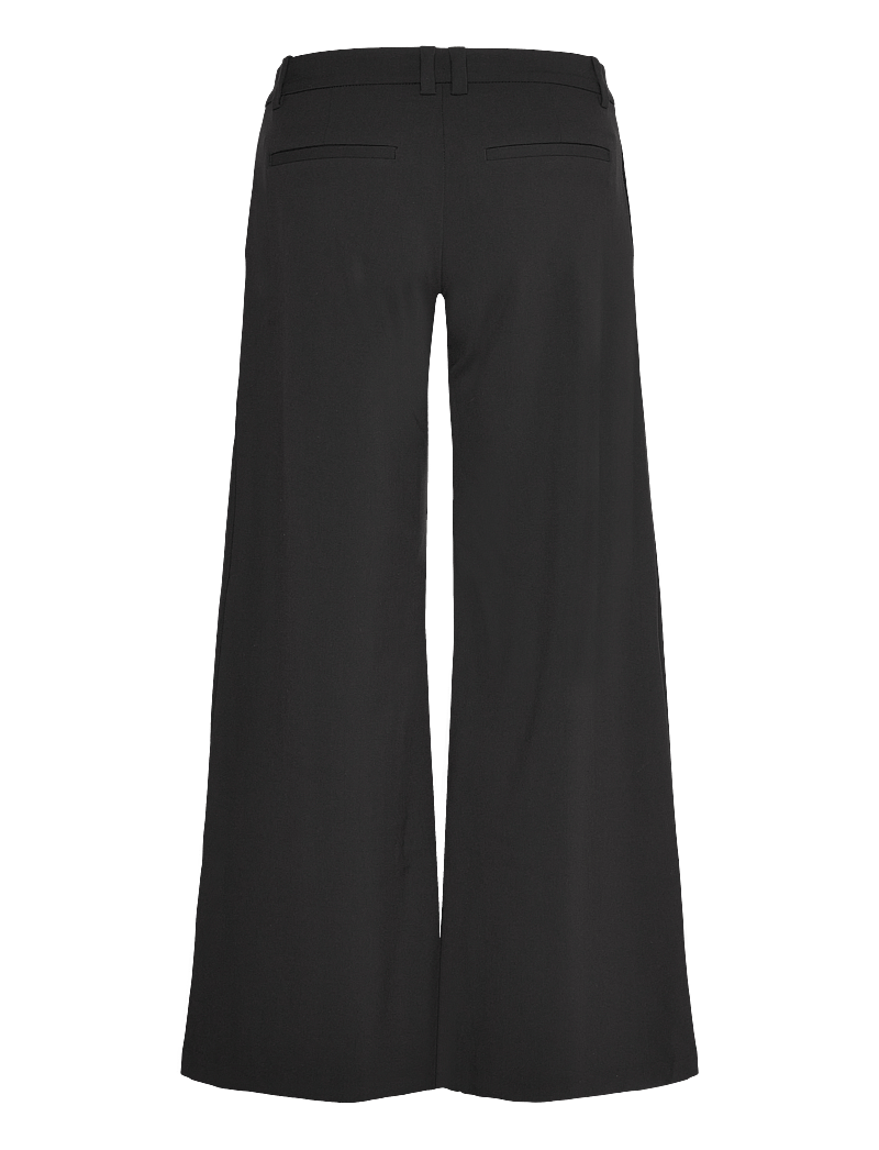 Weekday - Low Flared Suit Trousers - schlaghose - black - 1