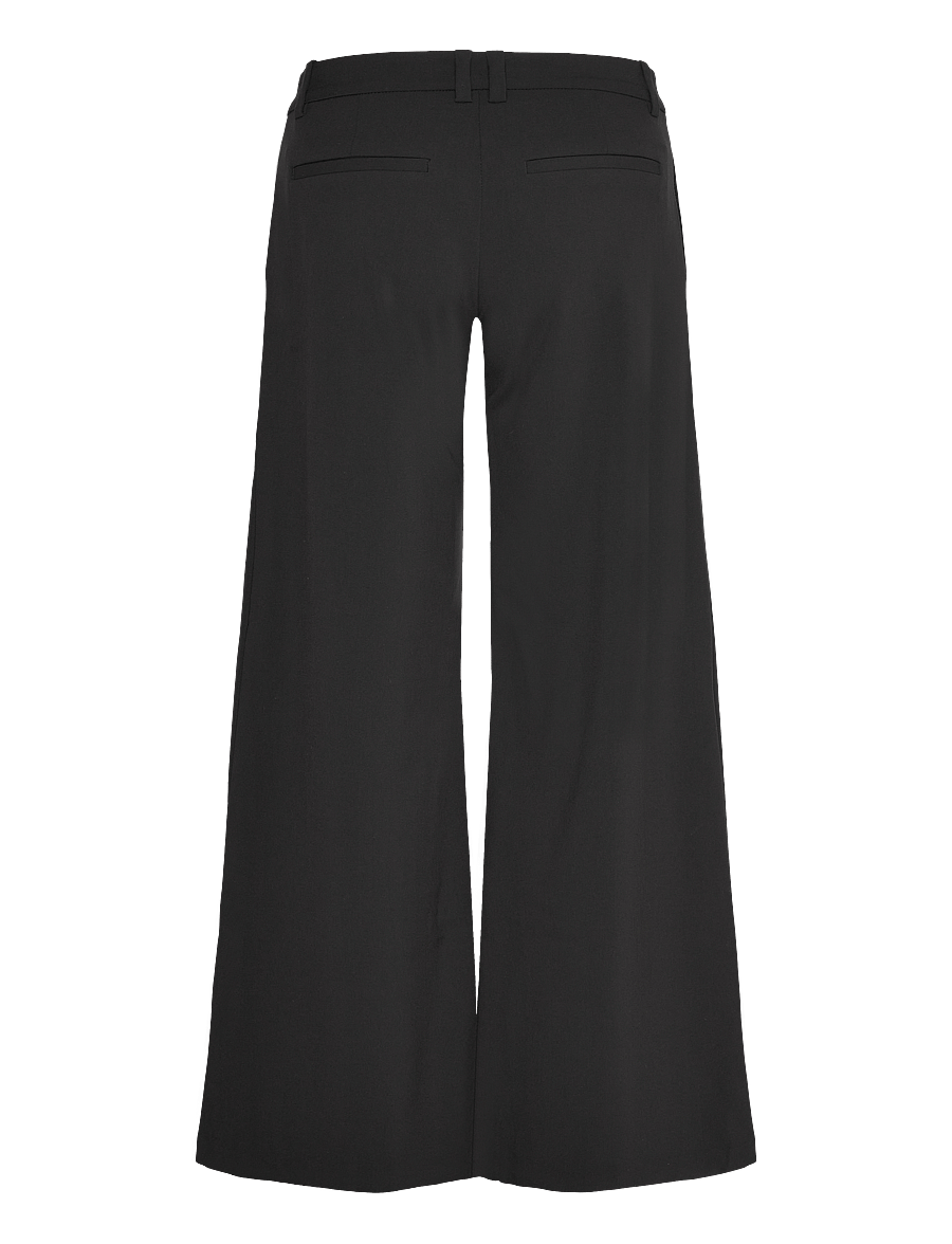 Weekday - Low Flared Suit Trousers - schlaghosen - black - 2