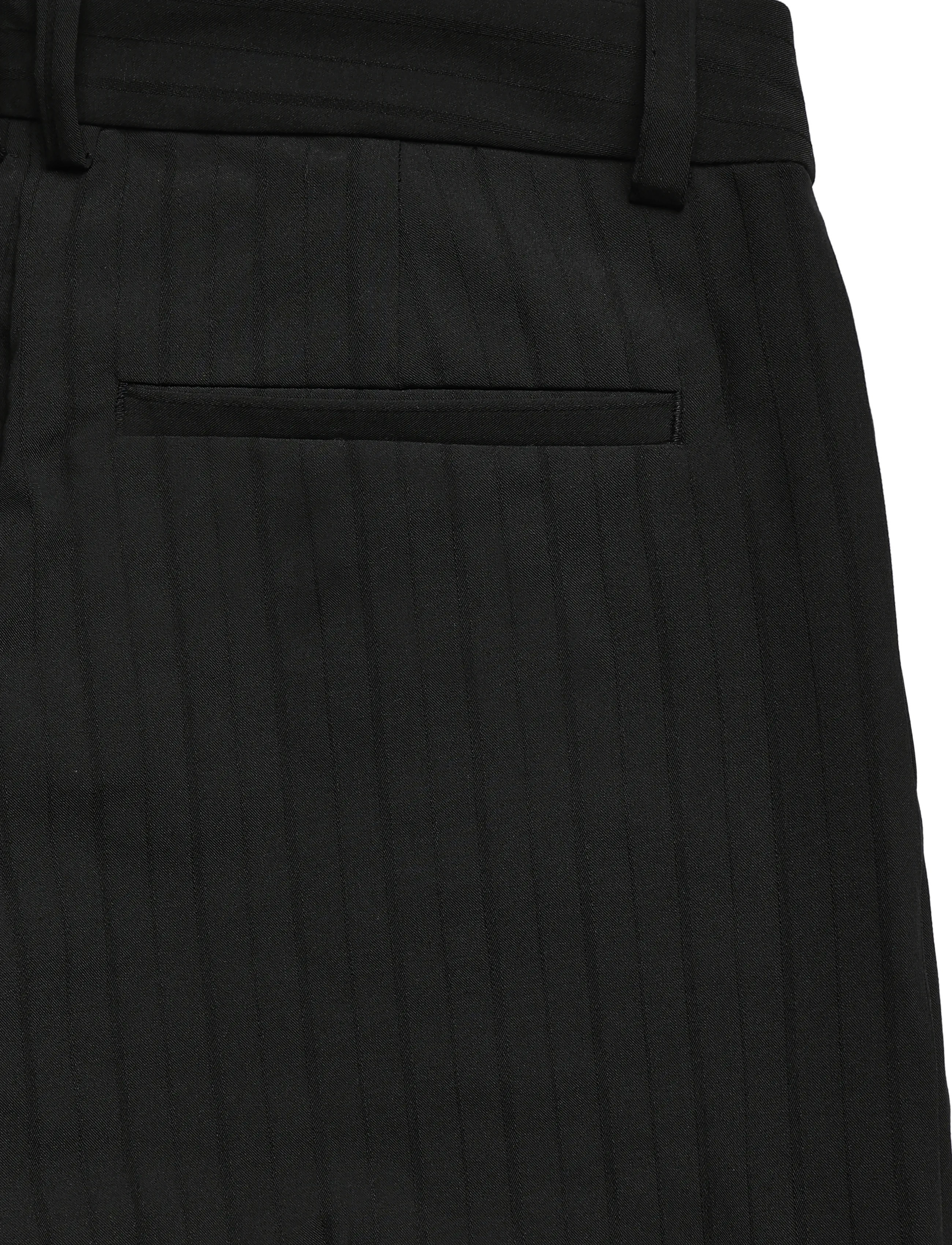 Weekday - Low Flared Suit Trousers - flare bukser - black stripe - 2