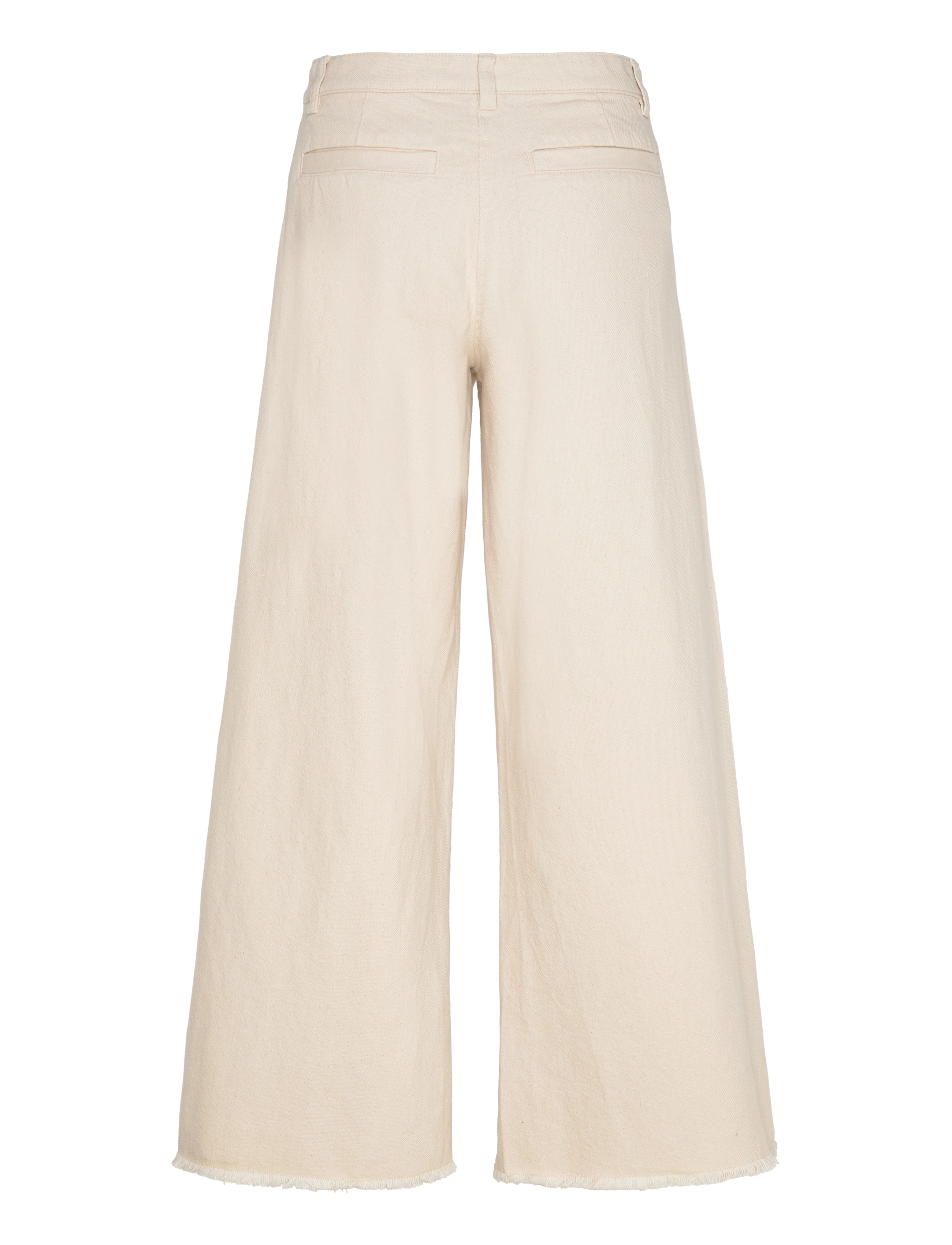 Weekday - Cotton Loose Trousers - off white - 1