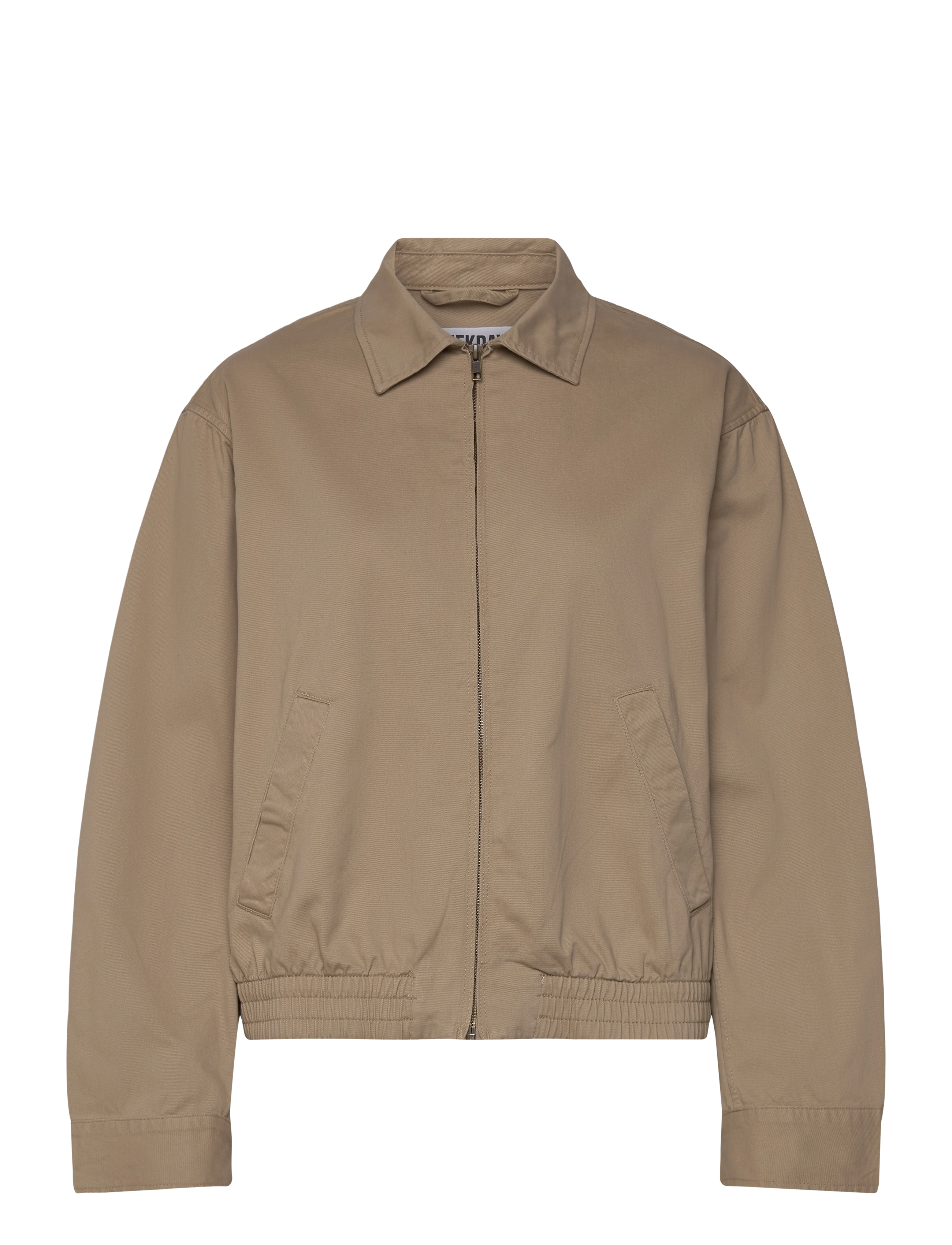 Weekday Regular Cotton Jacket - Paitatakit - DUSTY BEIGE / beige